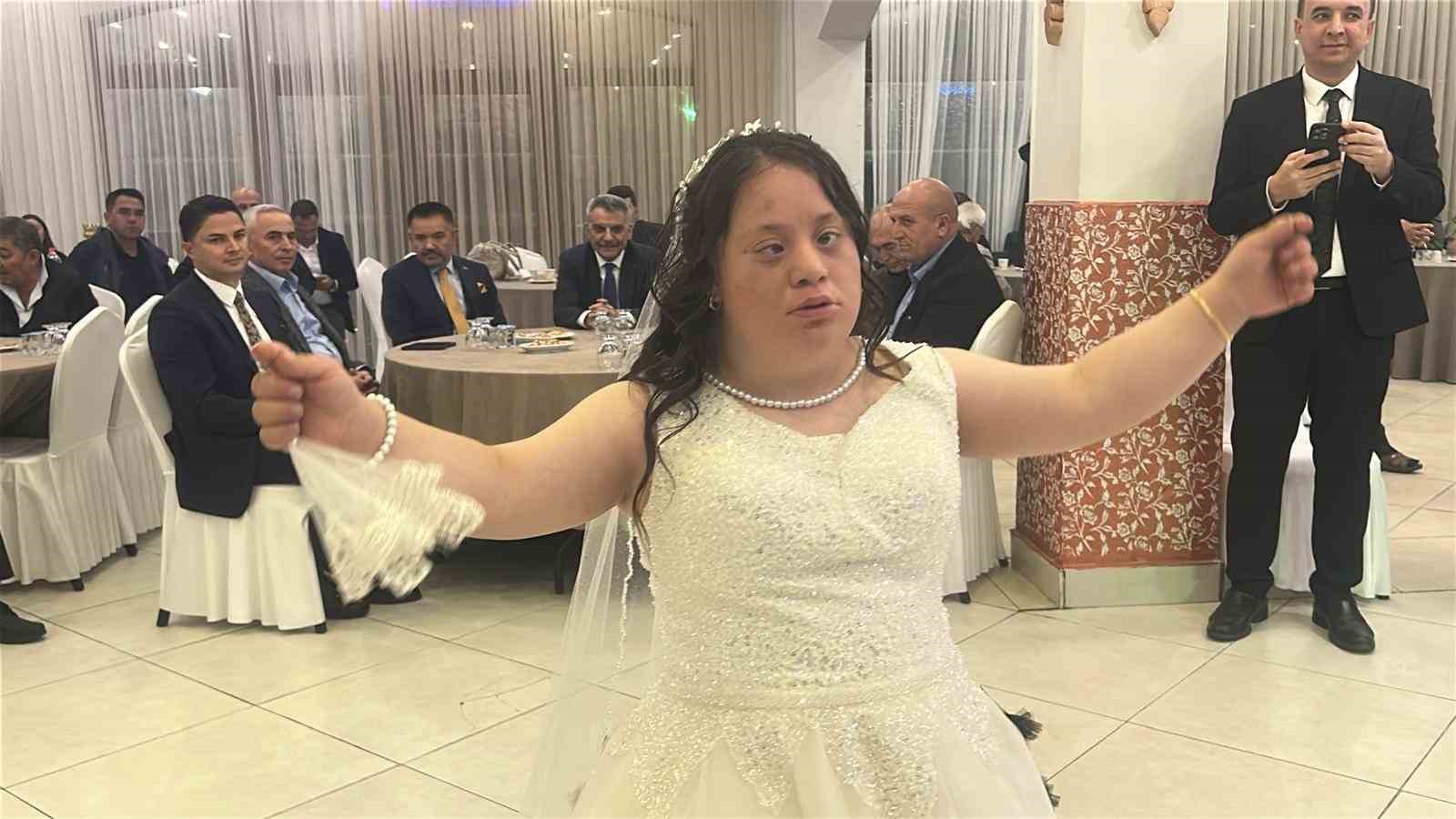 Yağmur’un gelinlik hayali gerçek oldu