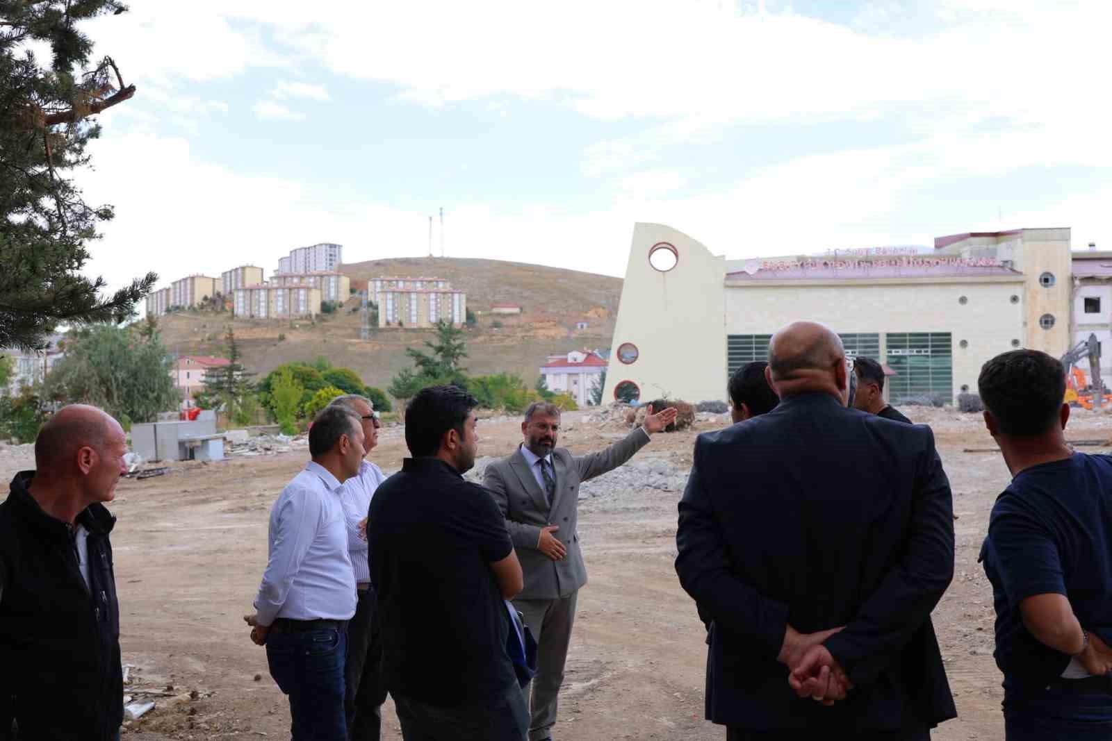 Yeni Ağız ve Diş Sağlığı Merkezi için alan incelemesi yapıldı