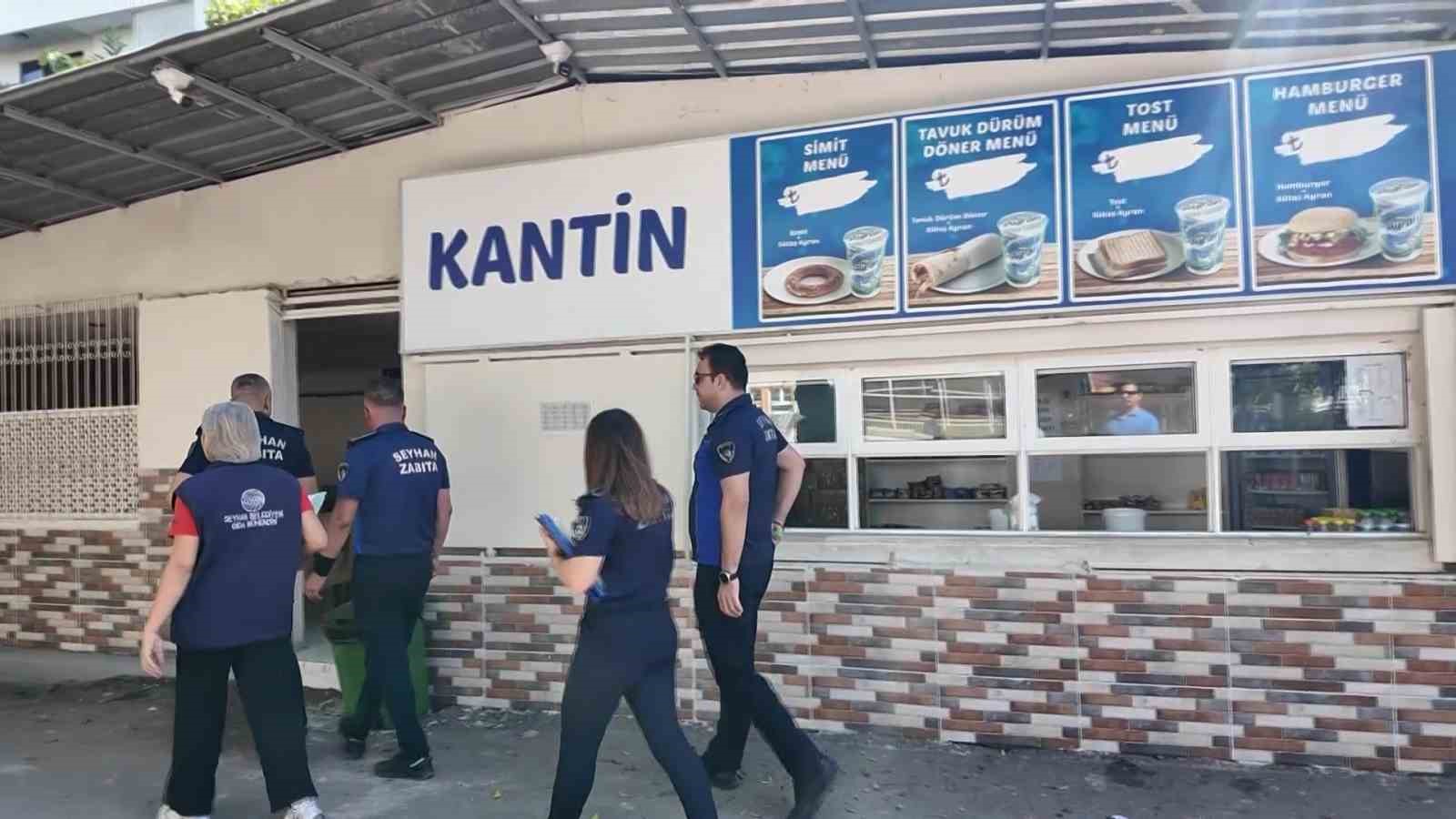Adana’da okul kantinleri mercek altında: Yasaklı gıdalar tek tek denetlendi