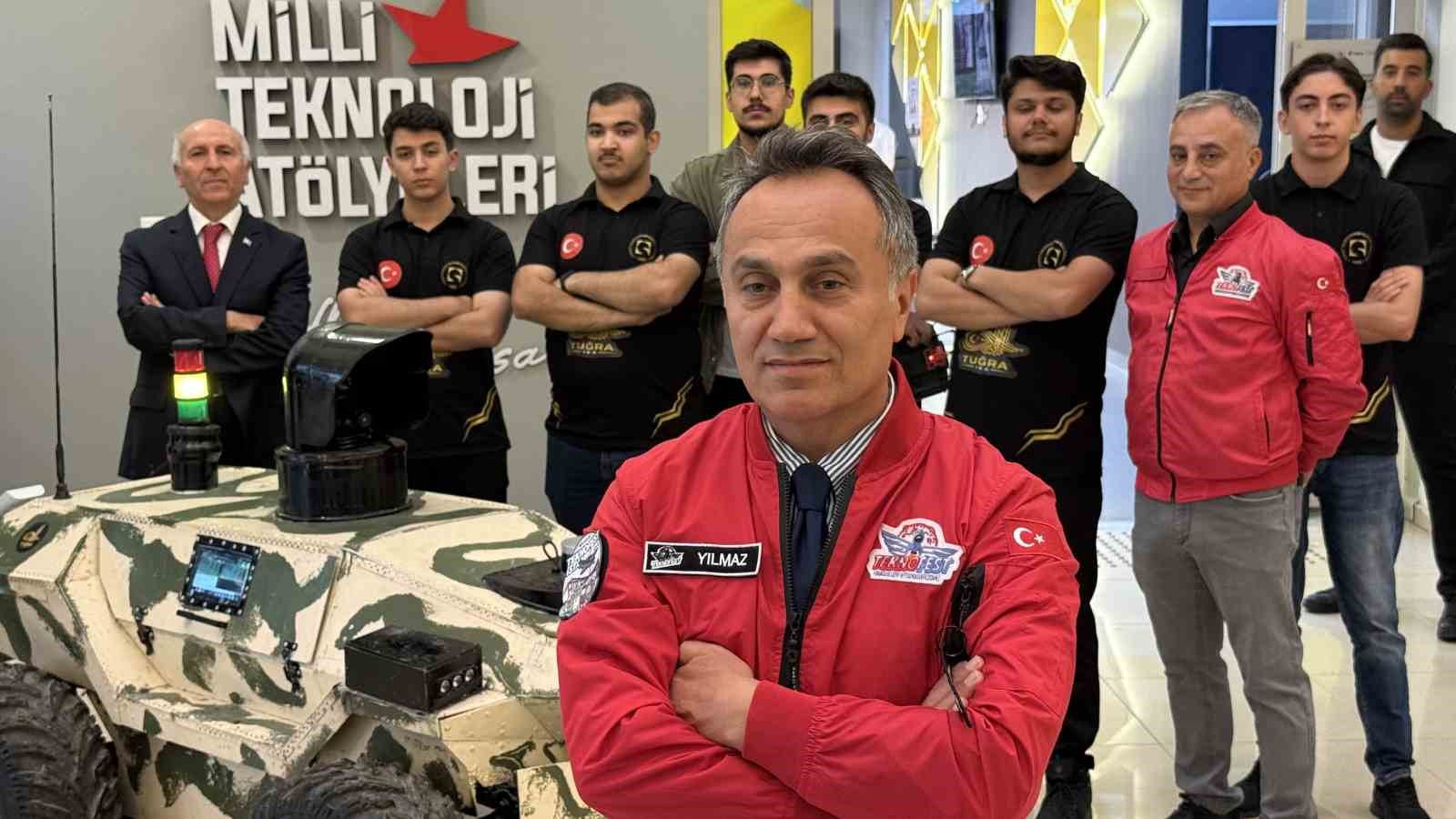 TOGÜ’nün insansız kara aracı TEKNOFEST’te 479 takım arasından finale kaldı