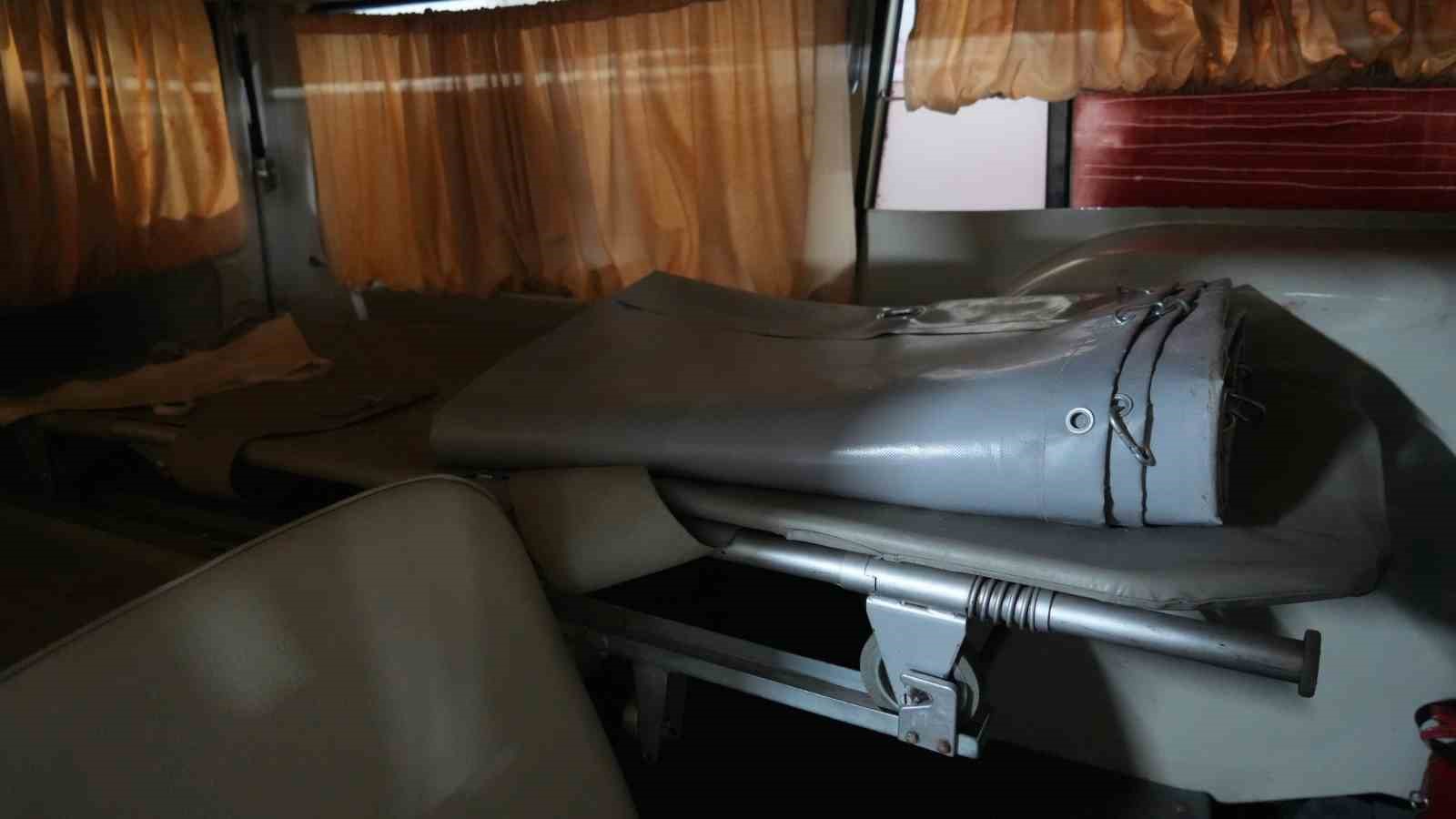Özal’ı taşıyan o ambulans dönemin sağlık sistemini özetler nitelikte