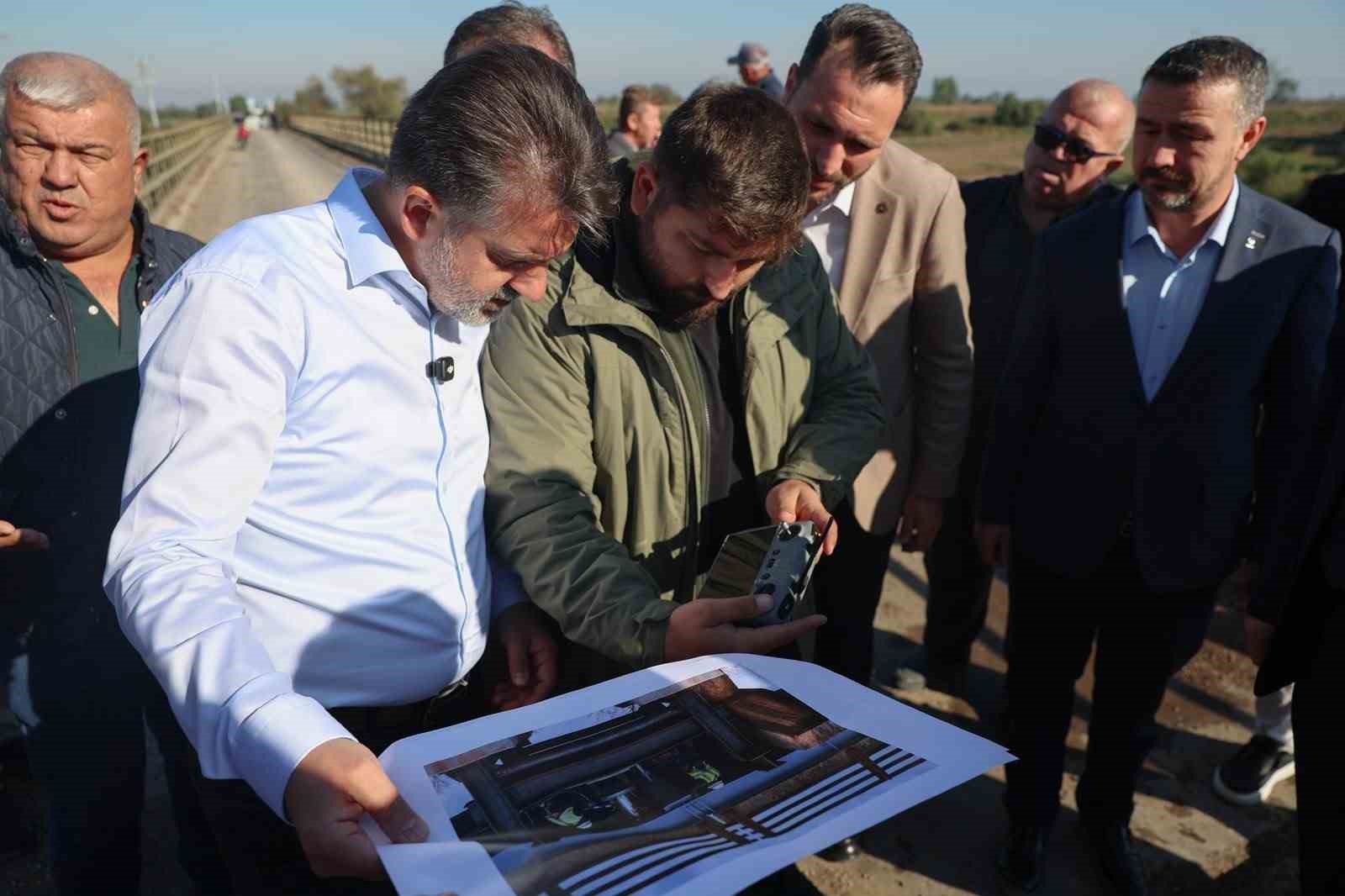 Başkan Vekili Biba, Çeltikçi Köprüsü’nü inceledi