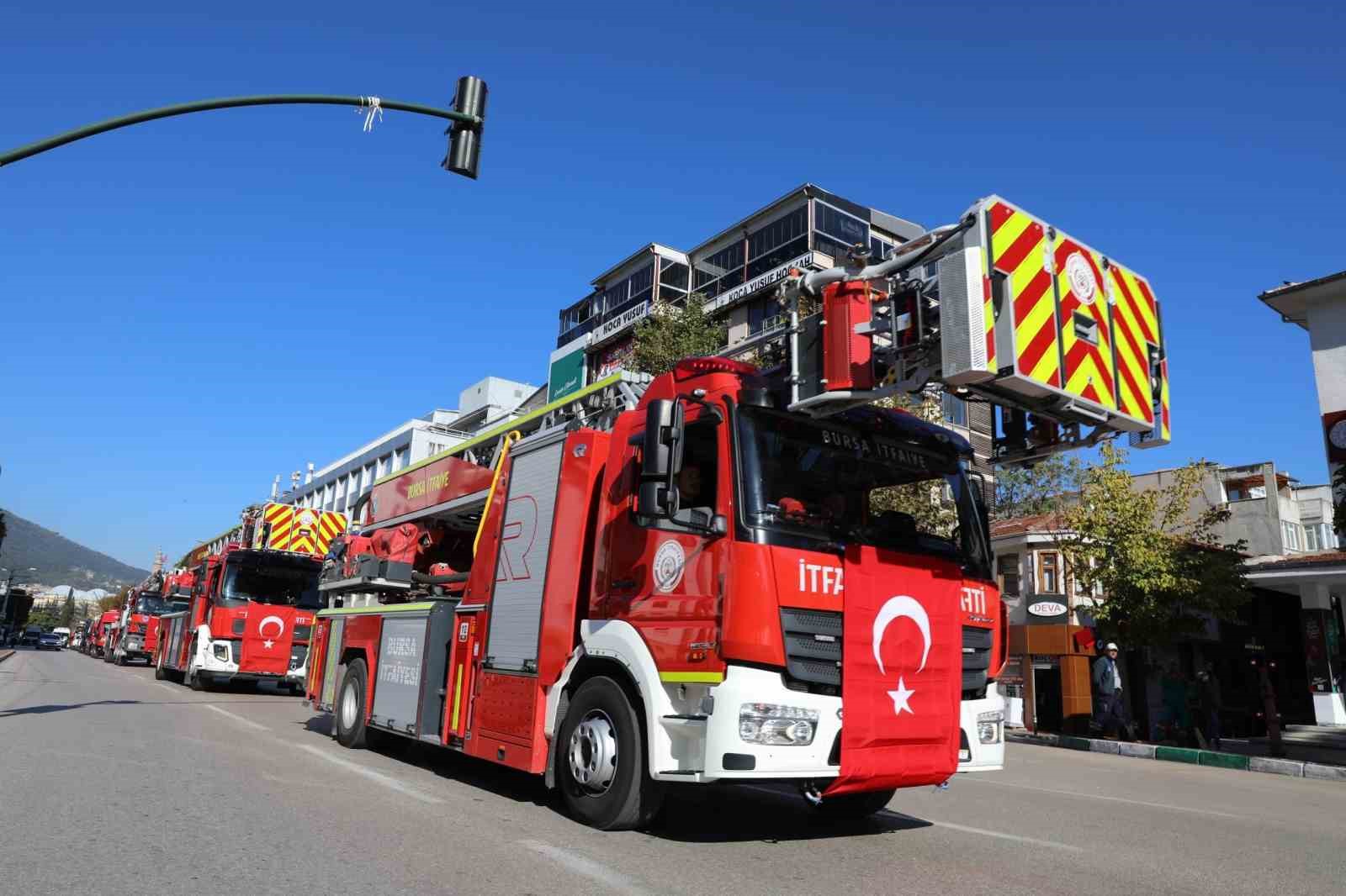 Başkan Vekili Biba: Bursa, itfaiye alanında örnek şehir olacak