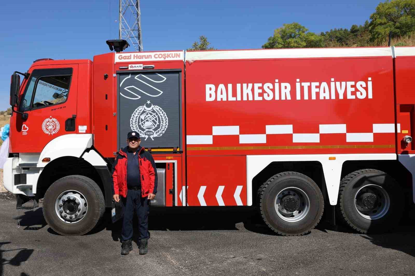 Başkan Akın’dan kahraman itfaiyecilere anlamlı jest