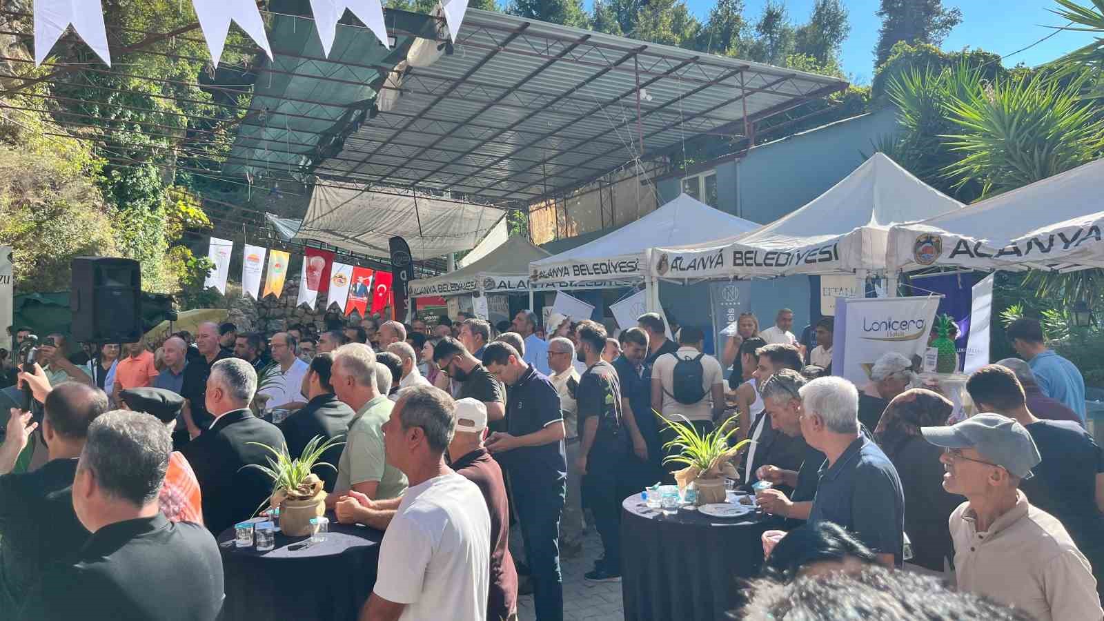 Alanya’da "En Ağır Keçiboynuzu" yarışması renkli anlara sahne oldu