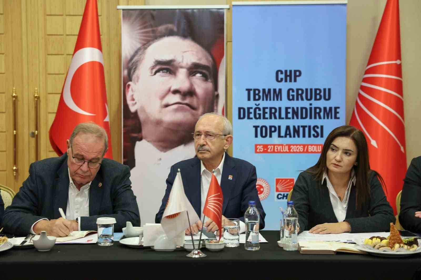 Kılıçdaroğlu, Bolu’da TBMM Grubu Yönetim Kurulu toplantısına başkanlık etti