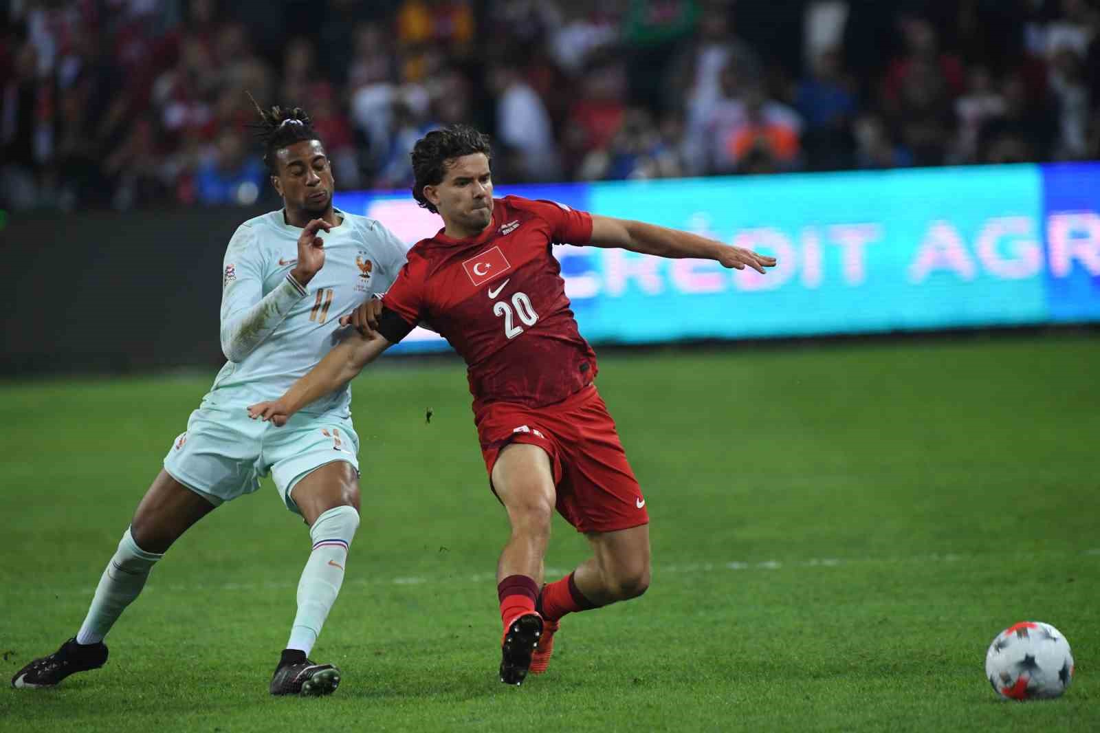 UEFA Uluslar Ligi: Türkiye: 0 - Fransa: 0 (İlk yarı)
