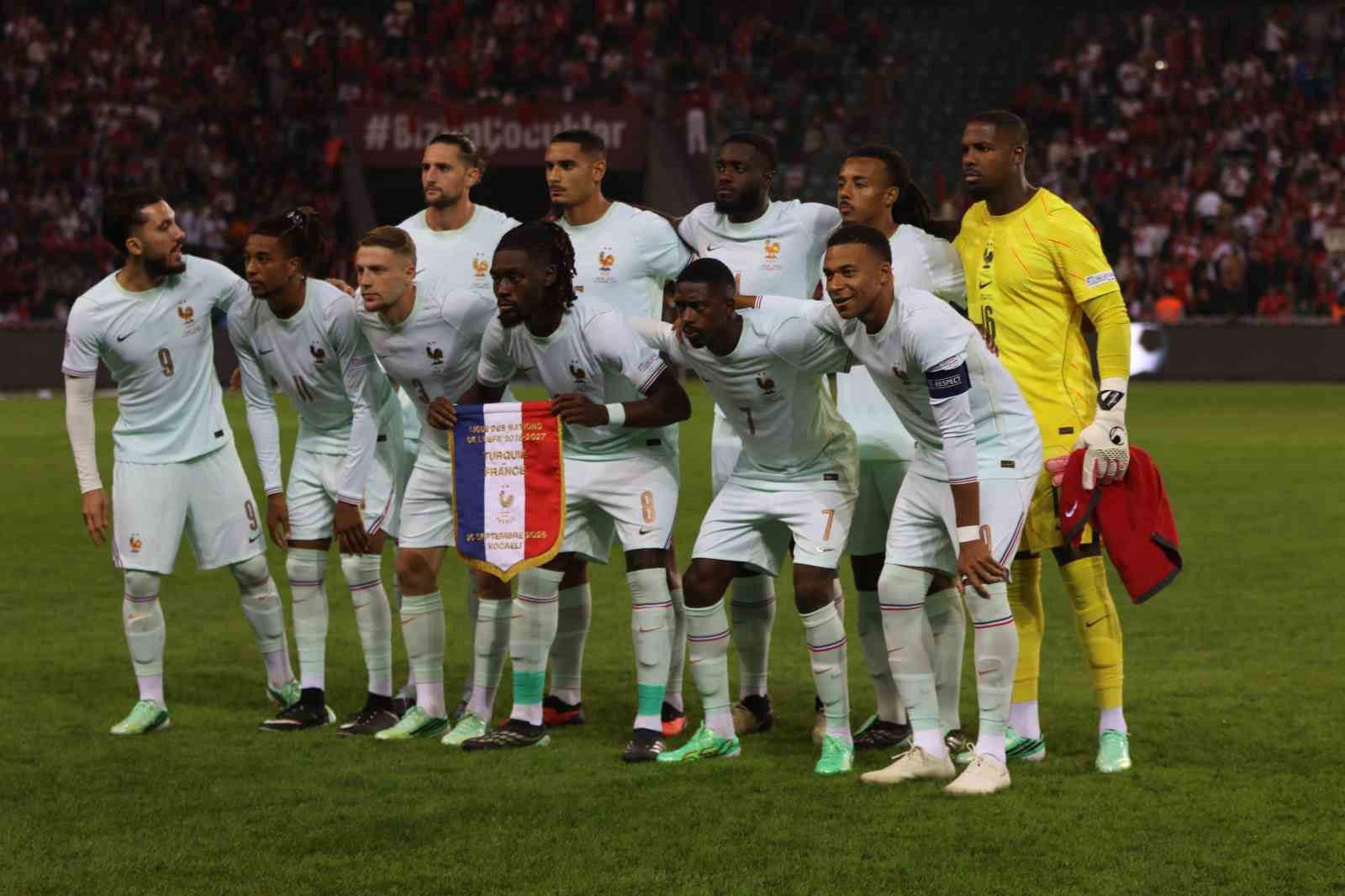 UEFA Uluslar Ligi: Türkiye: 0 - Fransa: 0 (Maç devam ediyor)