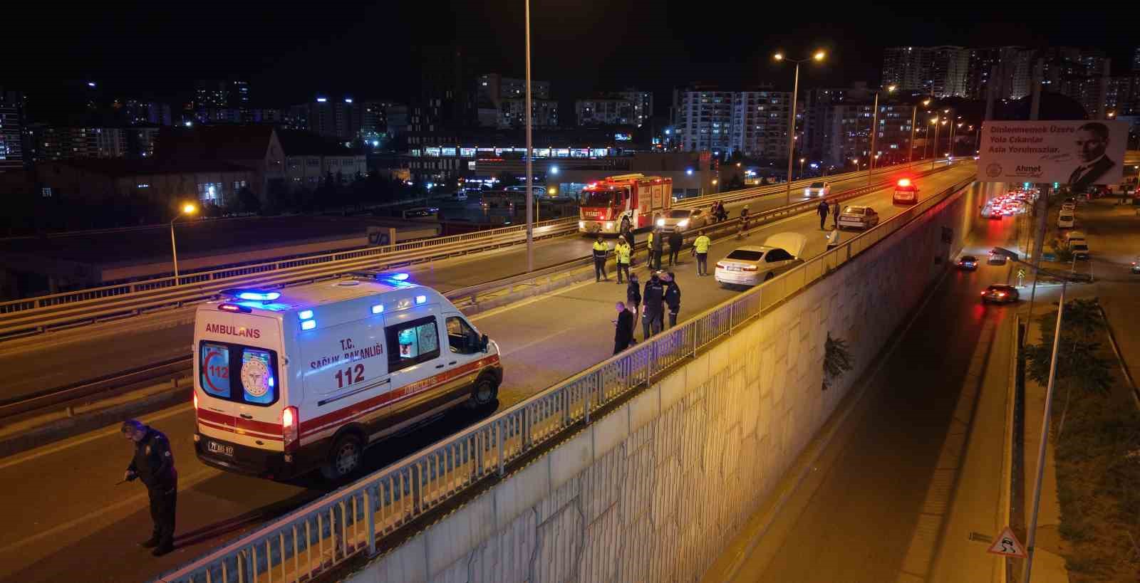 Kırıkkale’de iki otomobil çarpıştı: 2 yaralı