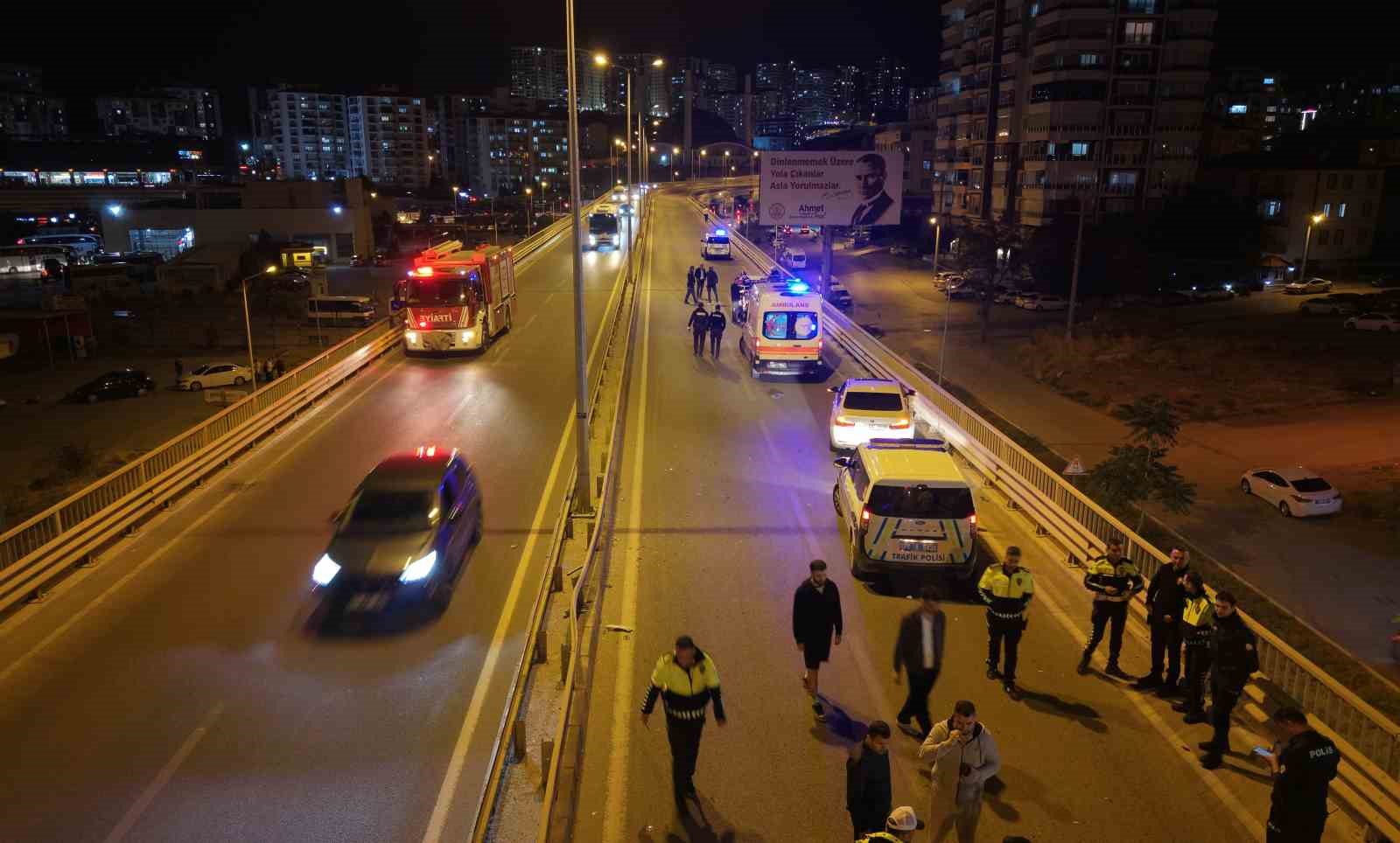 Kırıkkale’de iki otomobil çarpıştı: 2 yaralı
