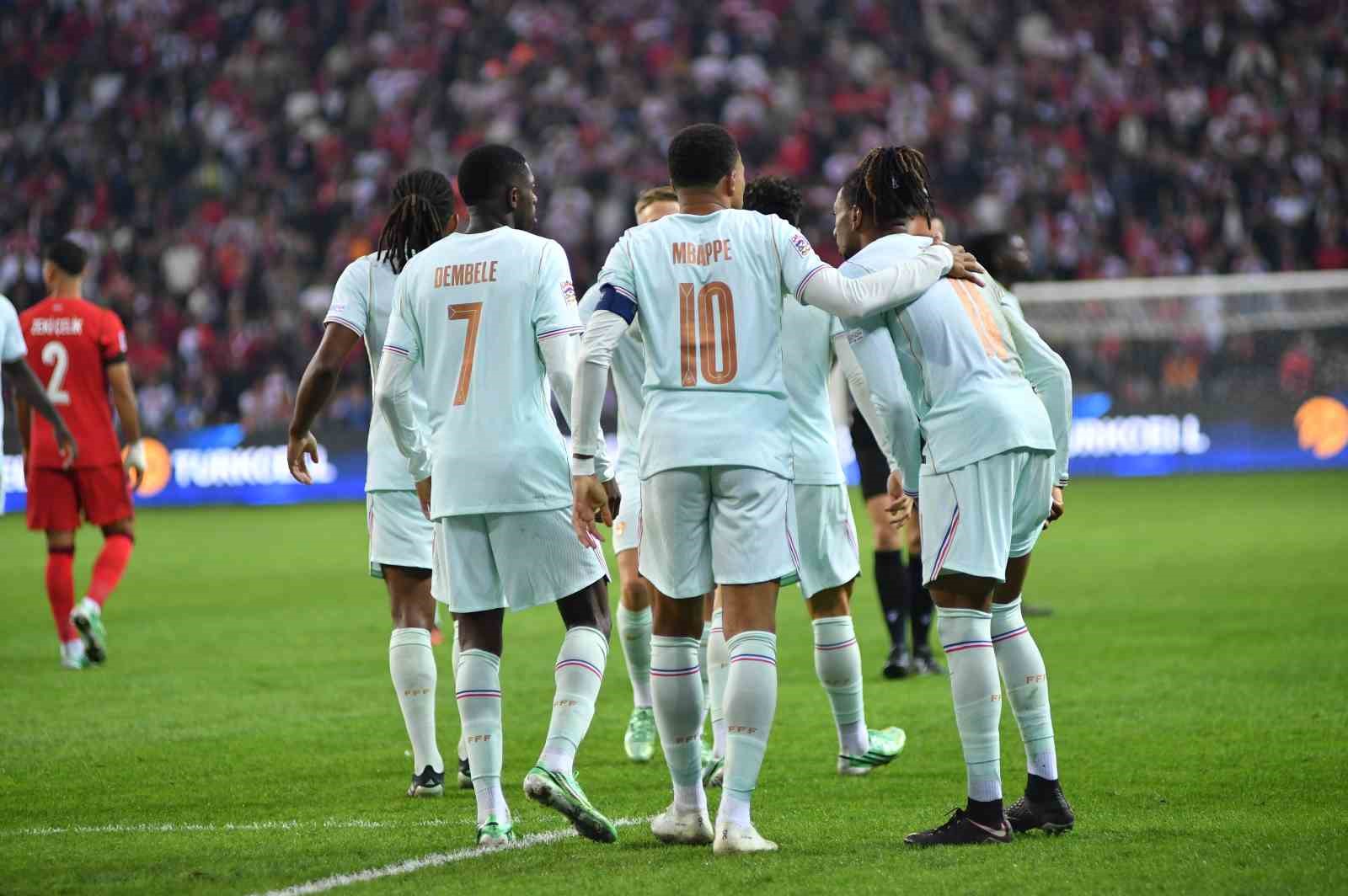 UEFA Uluslar Ligi: Türkiye: 0 - Fransa: 1 (Maç sonucu)