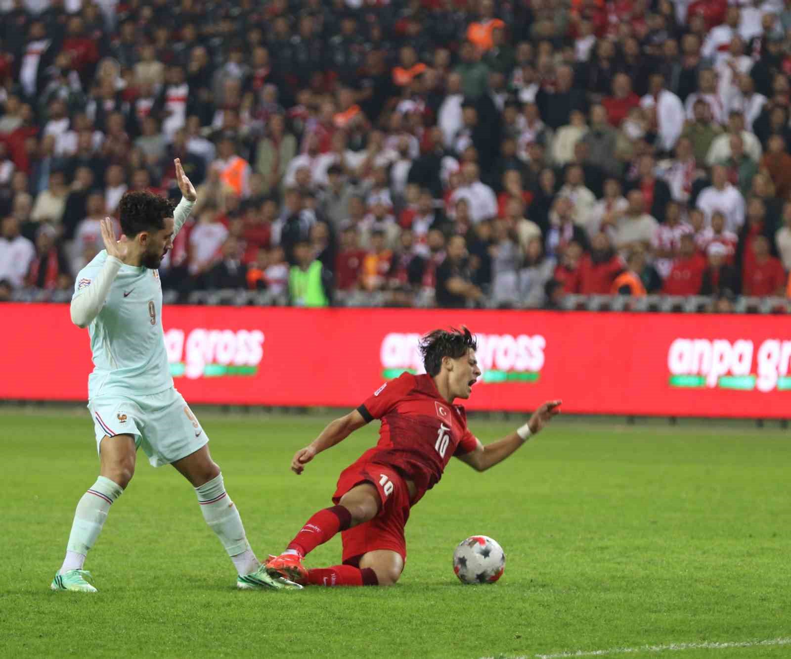 UEFA Uluslar Ligi: Türkiye: 0 - Fransa: 1 (Maç sonucu)