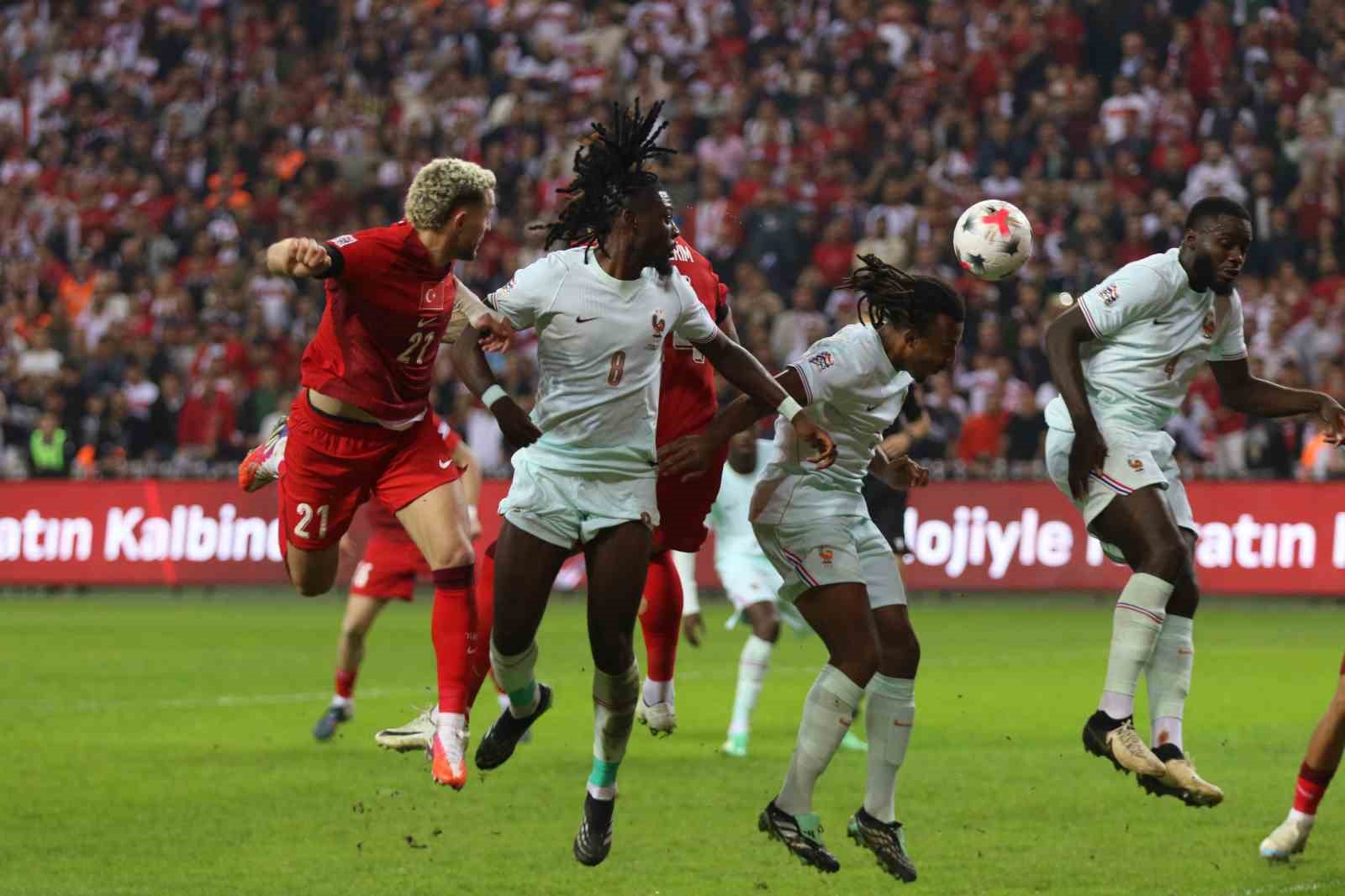 UEFA Uluslar Ligi: Türkiye: 0 - Fransa: 1 (Maç sonucu)