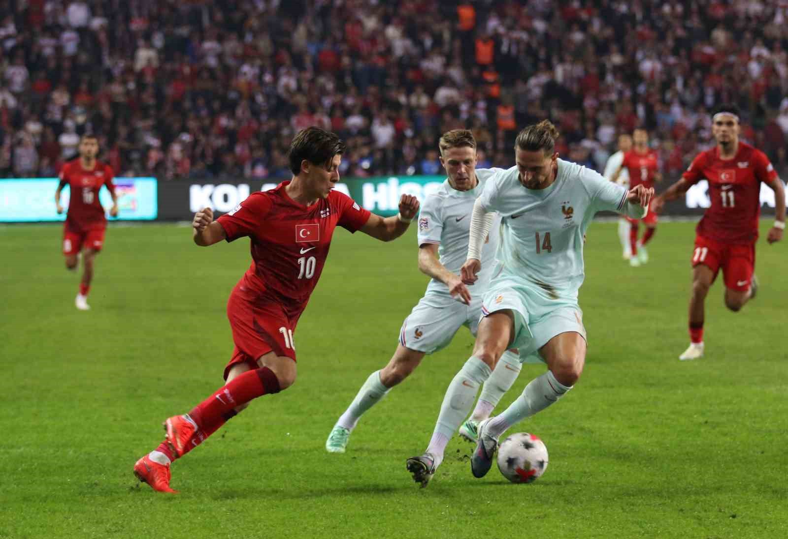 UEFA Uluslar Ligi: Türkiye: 0 - Fransa: 1 (Maç sonucu)