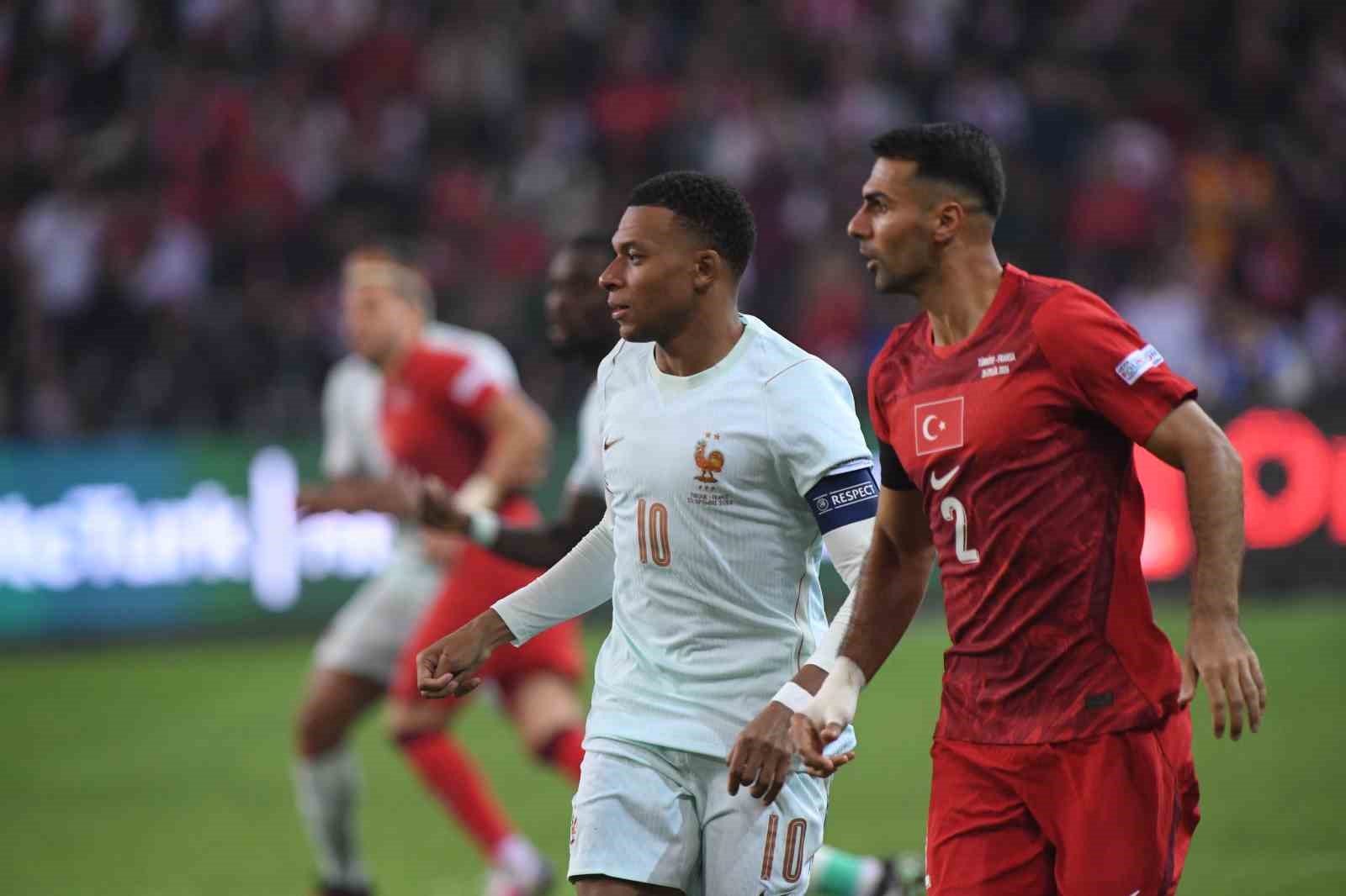 UEFA Uluslar Ligi: Türkiye: 0 - Fransa: 1 (Maç sonucu)