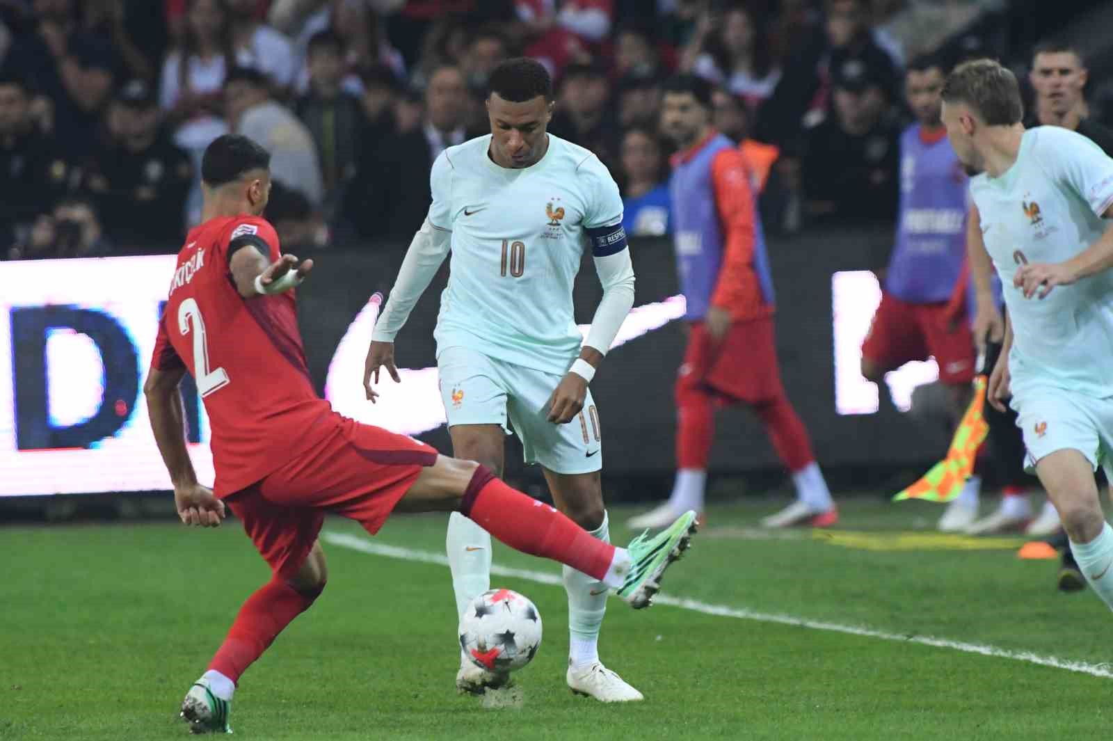 UEFA Uluslar Ligi: Türkiye: 0 - Fransa: 1 (Maç sonucu)