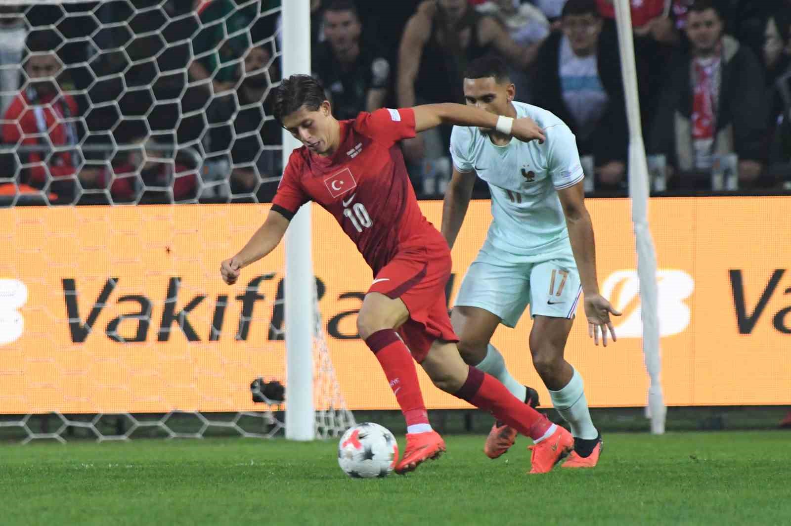 UEFA Uluslar Ligi: Türkiye: 0 - Fransa: 1 (Maç sonucu)