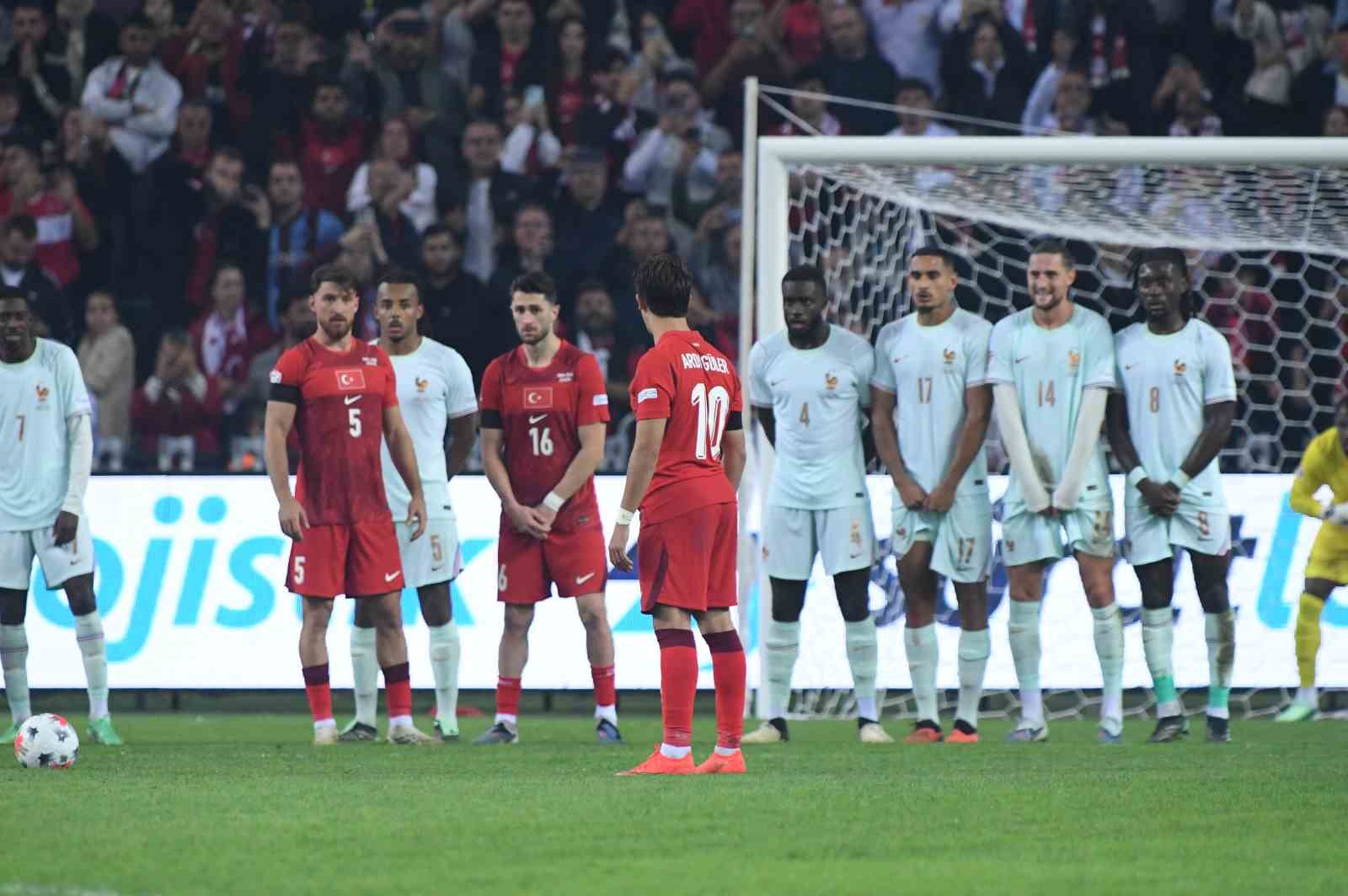 UEFA Uluslar Ligi: Türkiye: 0 - Fransa: 1 (Maç sonucu)