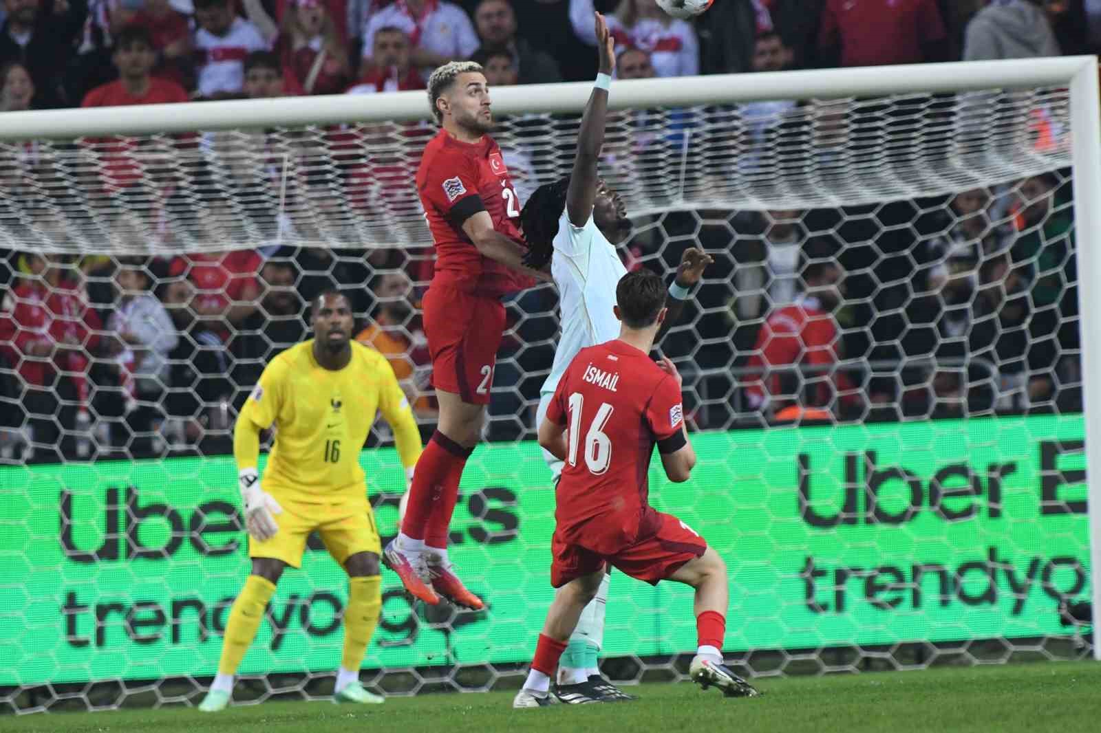 UEFA Uluslar Ligi: Türkiye: 0 - Fransa: 1 (Maç sonucu)