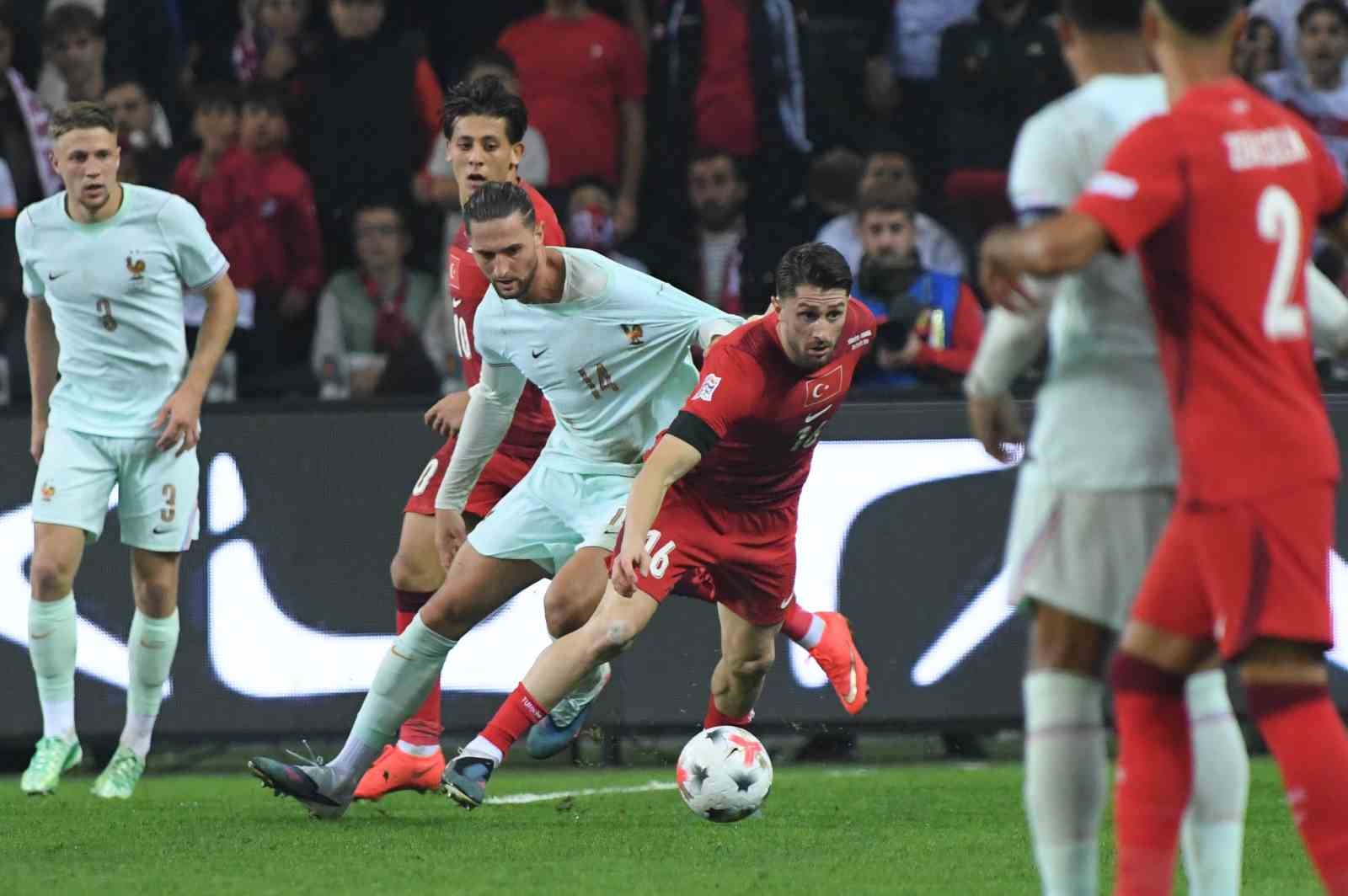 UEFA Uluslar Ligi: Türkiye: 0 - Fransa: 1 (Maç sonucu)