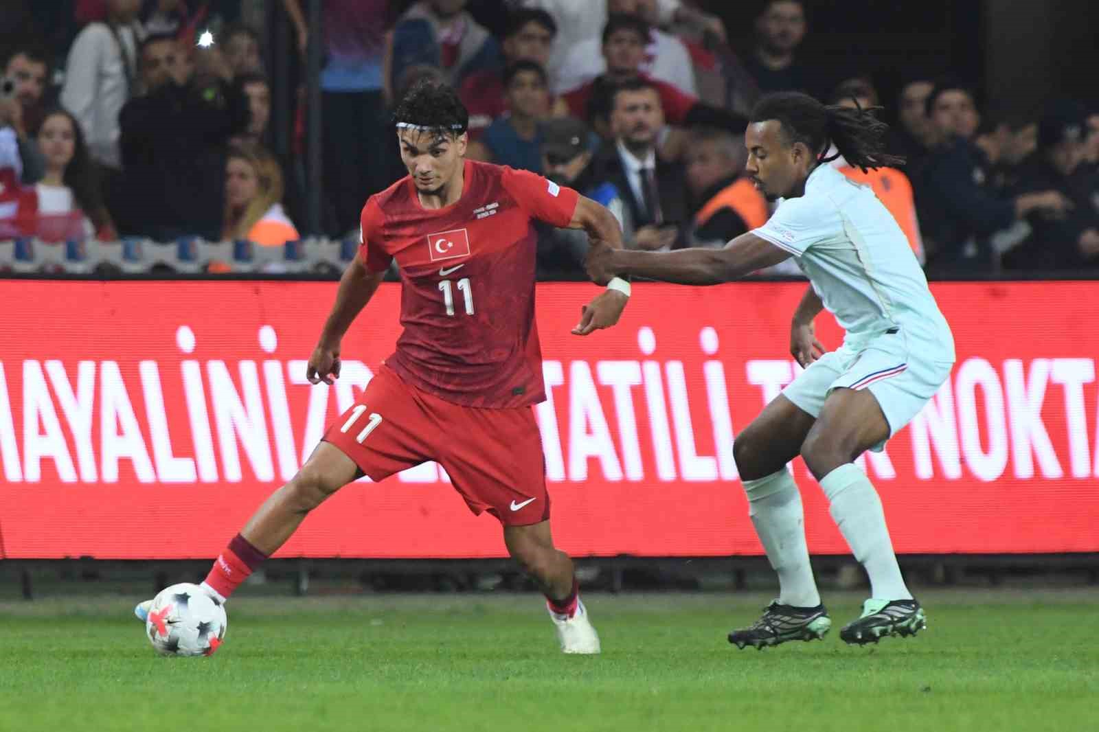 UEFA Uluslar Ligi: Türkiye: 0 - Fransa: 1 (Maç sonucu)