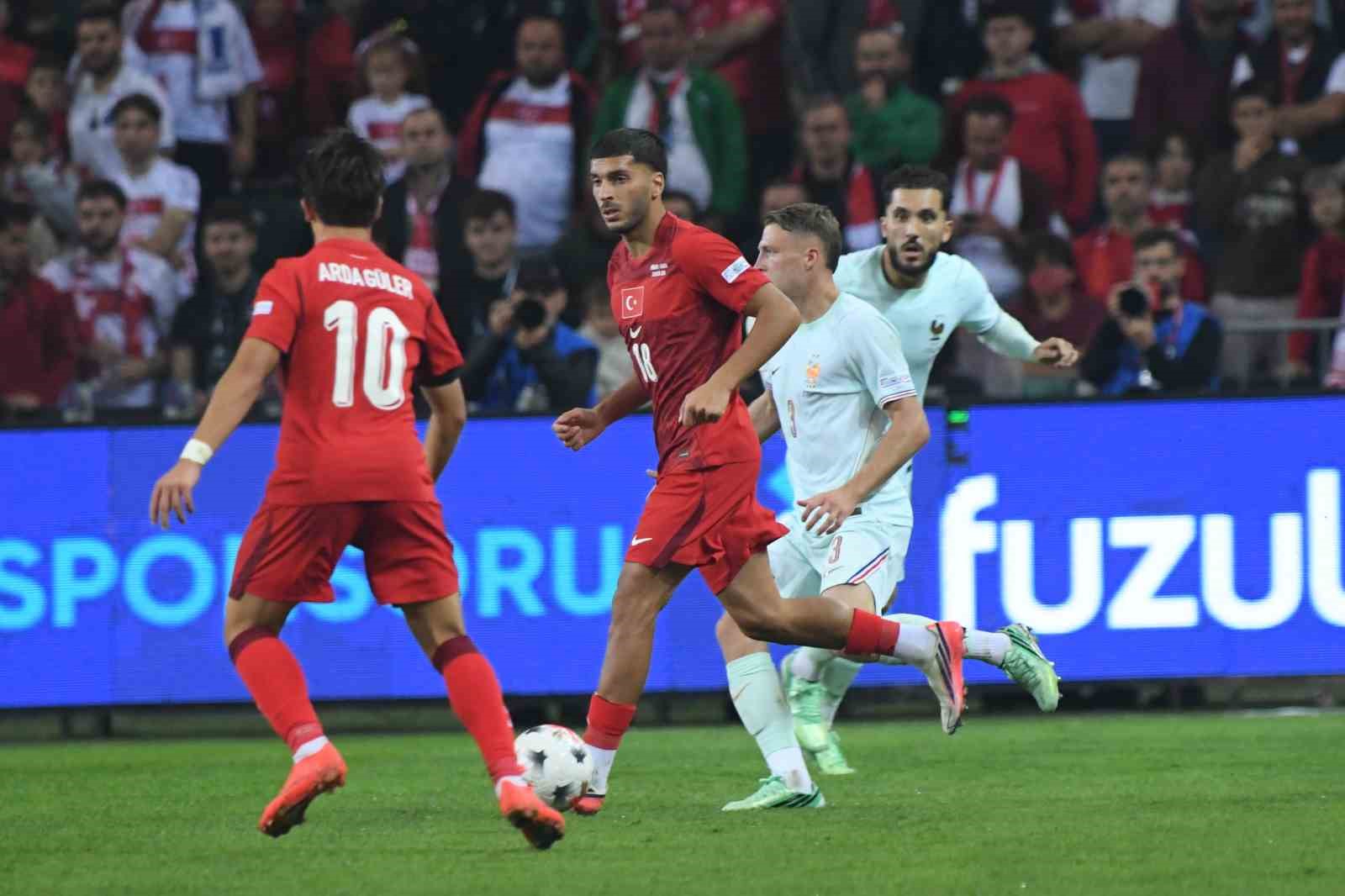 UEFA Uluslar Ligi: Türkiye: 0 - Fransa: 1 (Maç sonucu)
