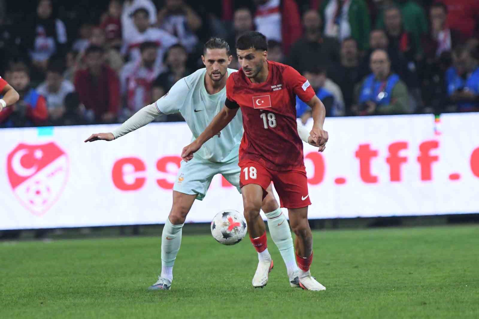 UEFA Uluslar Ligi: Türkiye: 0 - Fransa: 1 (Maç sonucu)