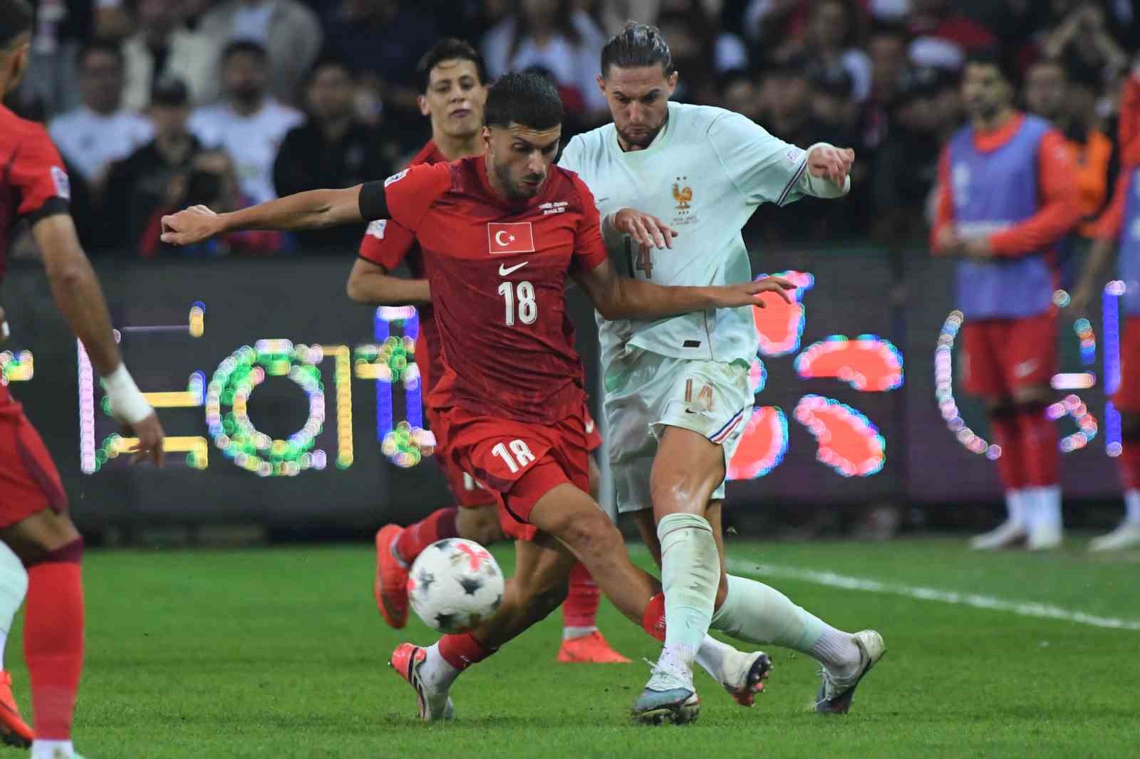UEFA Uluslar Ligi: Türkiye: 0 - Fransa: 1 (Maç sonucu)