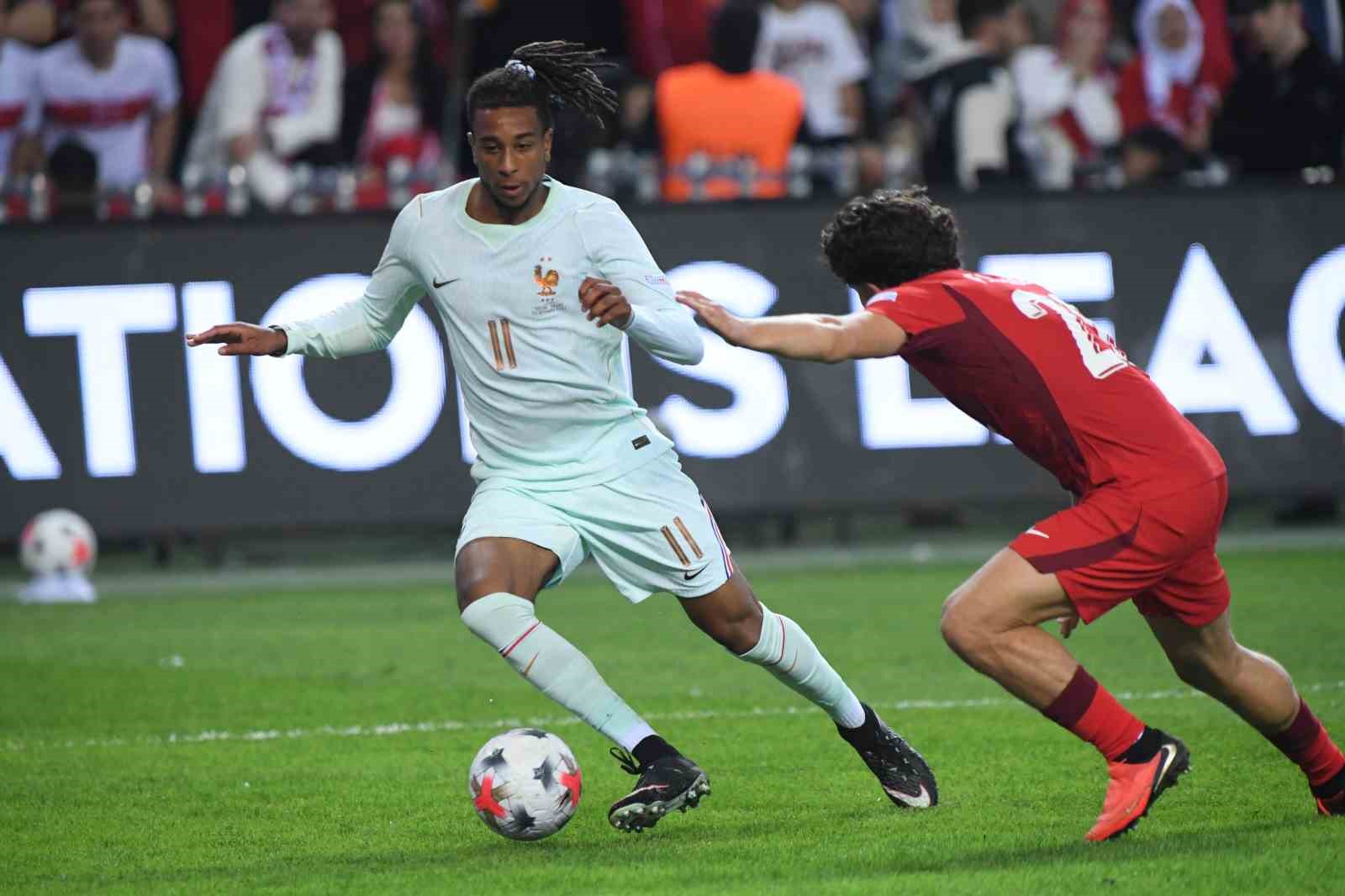 UEFA Uluslar Ligi: Türkiye: 0 - Fransa: 1 (Maç sonucu)