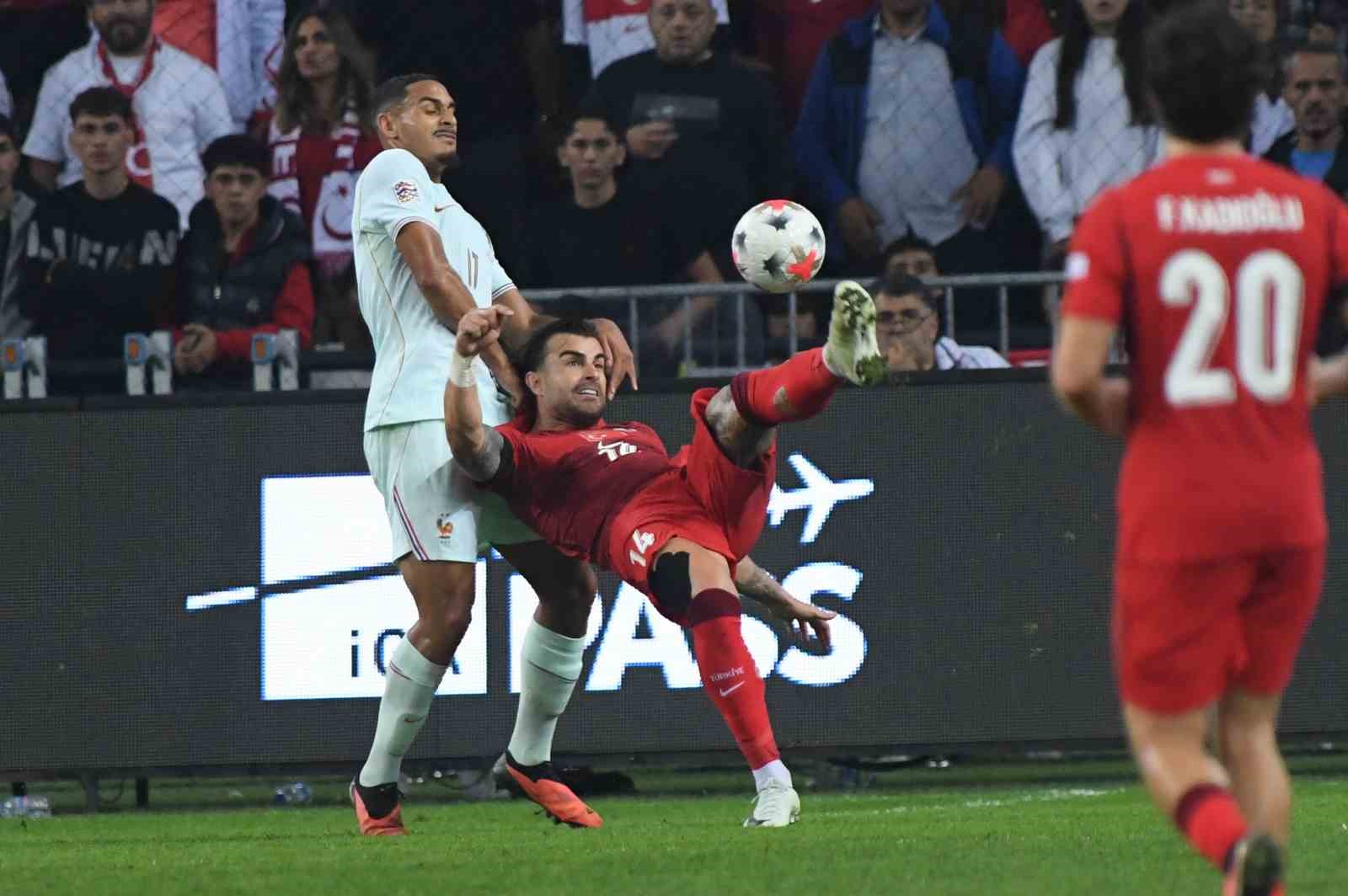UEFA Uluslar Ligi: Türkiye: 0 - Fransa: 1 (Maç sonucu)