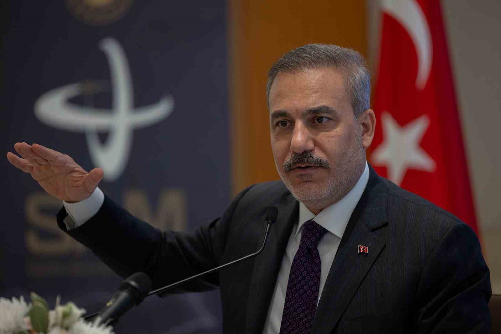 Bakan Fidan, ABD’li düşünce kuruluşlarından temsilcilerin ve akademisyenlerin sorularını yanıtladı
