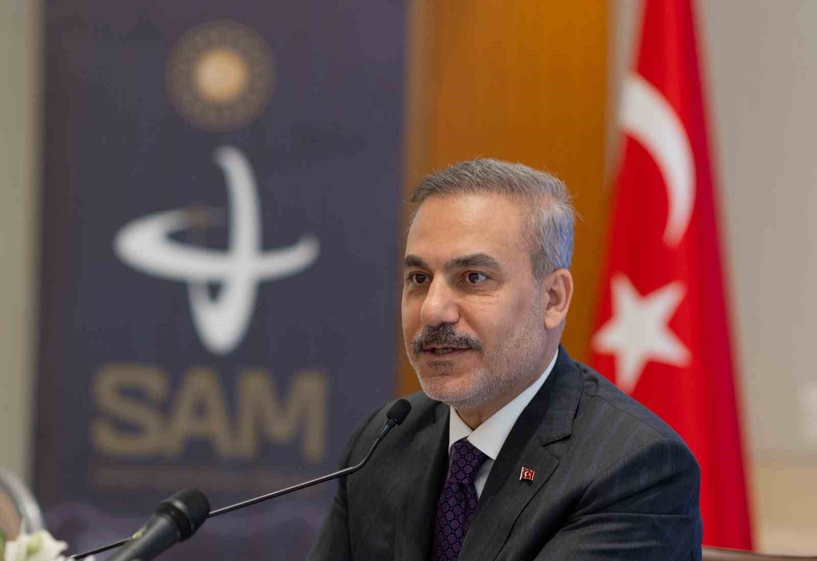Bakan Fidan, ABD’li düşünce kuruluşlarından temsilcilerin ve akademisyenlerin sorularını yanıtladı