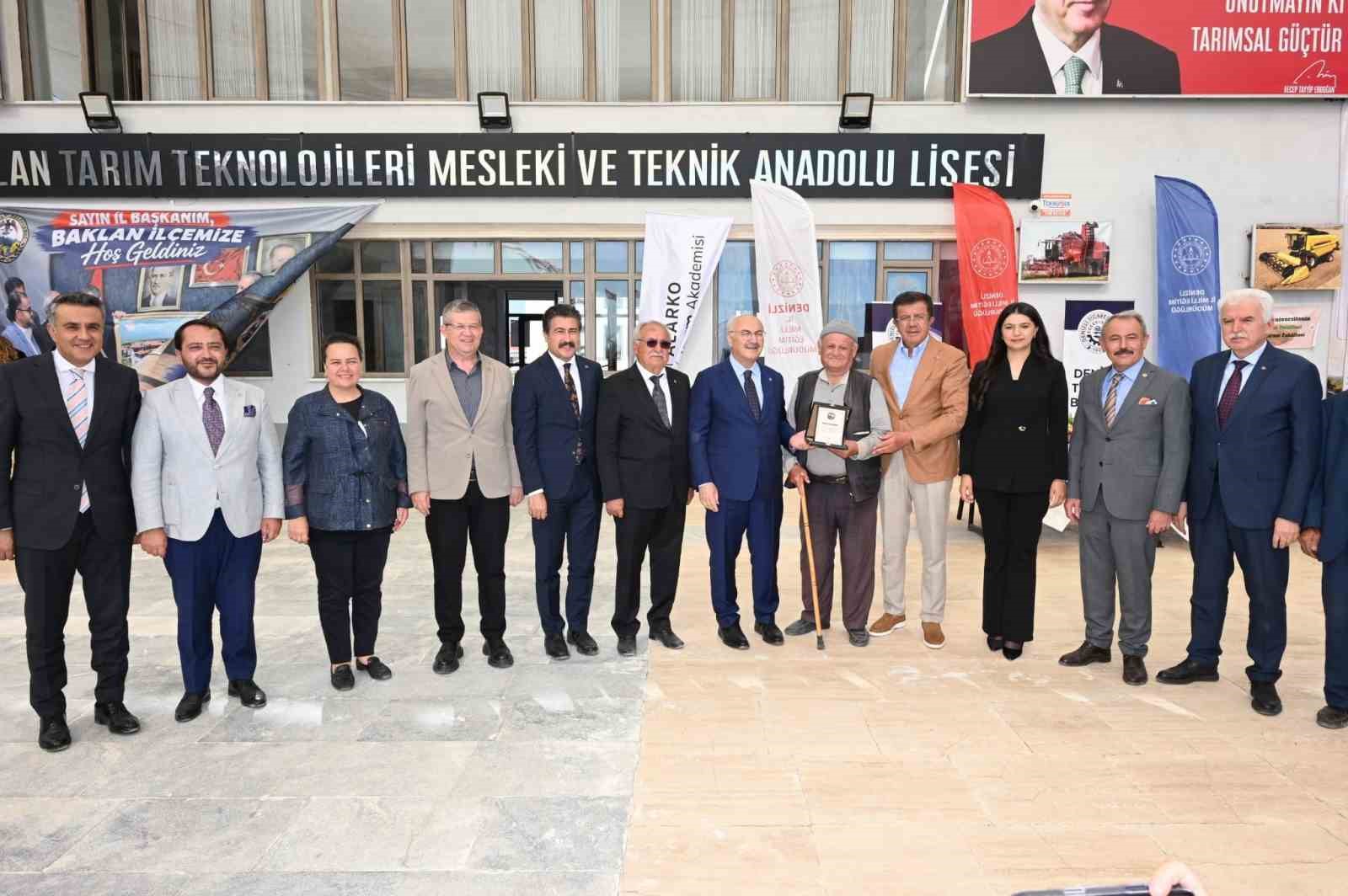 Baklan Tarım Mesleki ve Teknik Anadolu Lisesi eğitime başlıyor