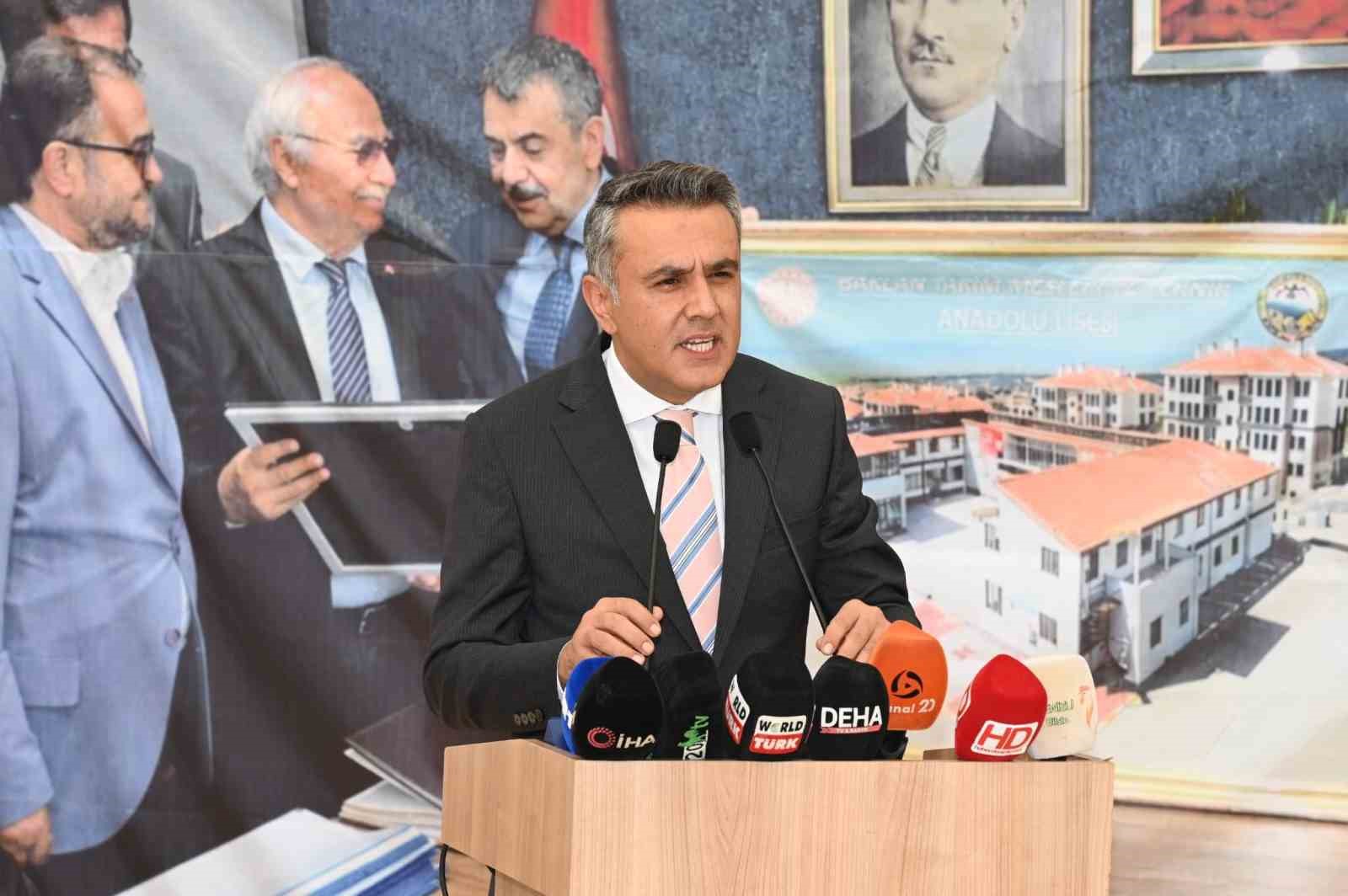 Baklan Tarım Mesleki ve Teknik Anadolu Lisesi eğitime başlıyor
