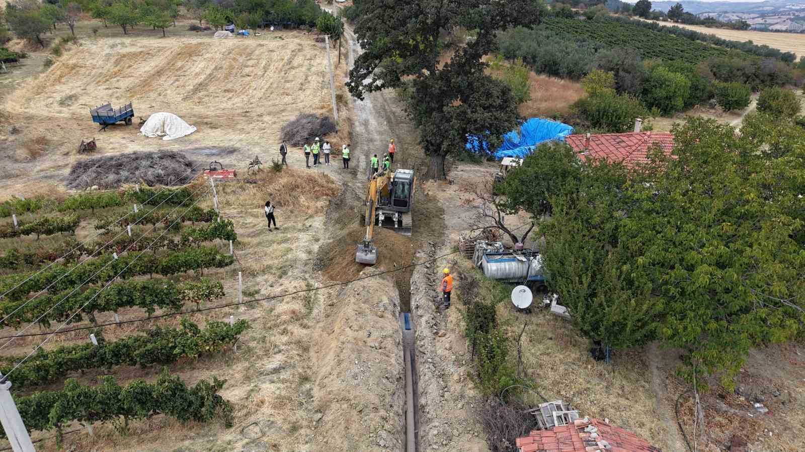 Gördes’in 40 yıllık su çilesine 120 milyon TL’lik çözüm