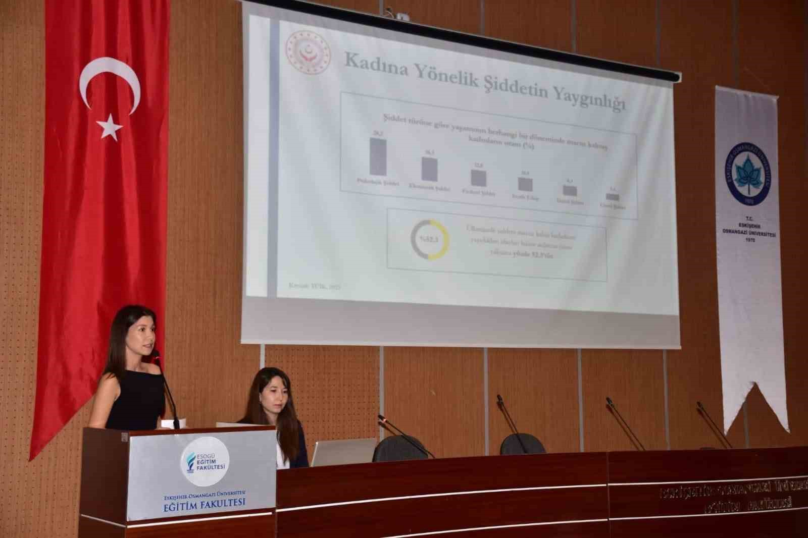 ASHİM’den ESOGÜ’de kadına yönelik şiddetle mücadele semineri