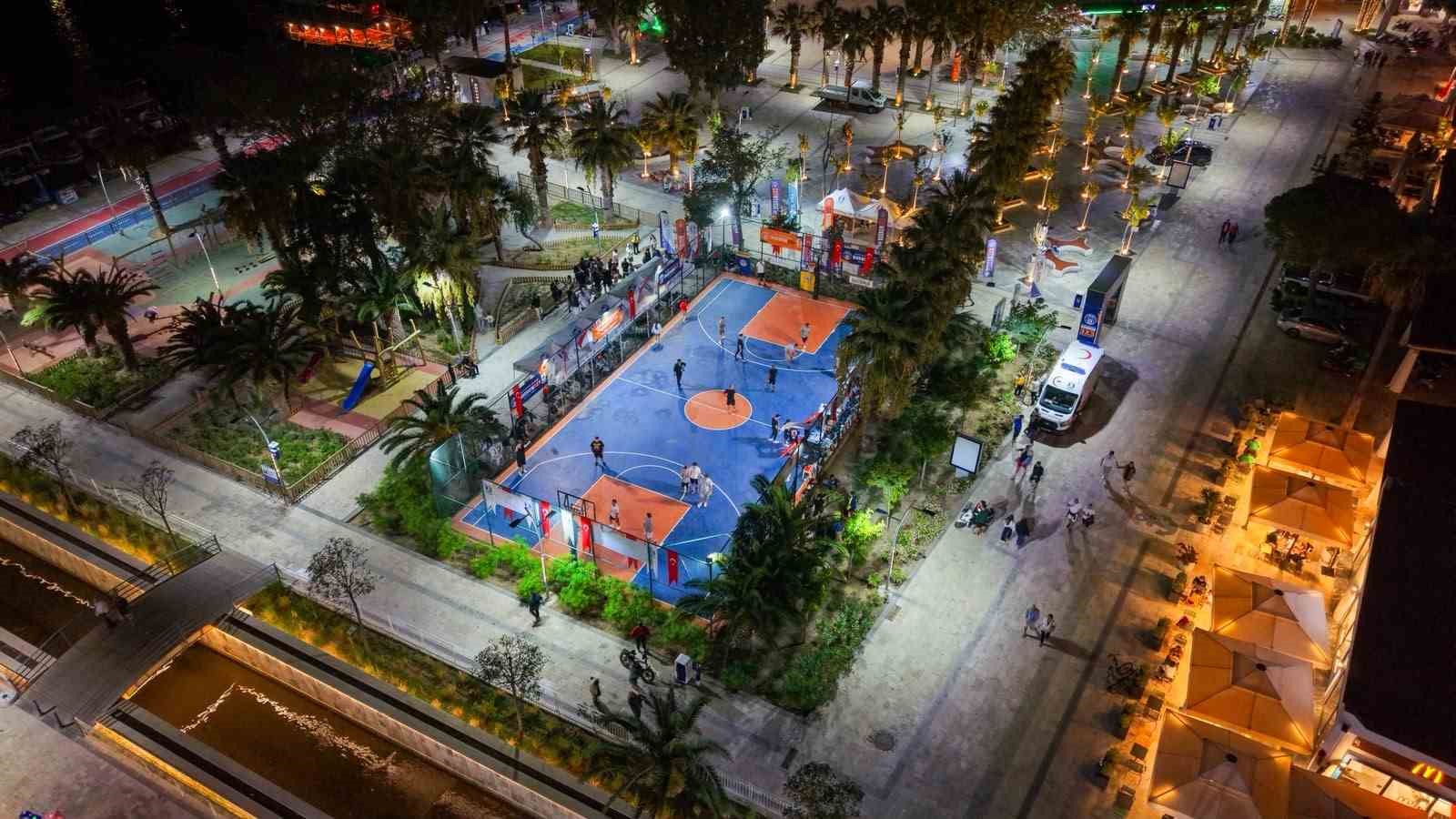 Turgutreis’te basketbol şöleni başladı