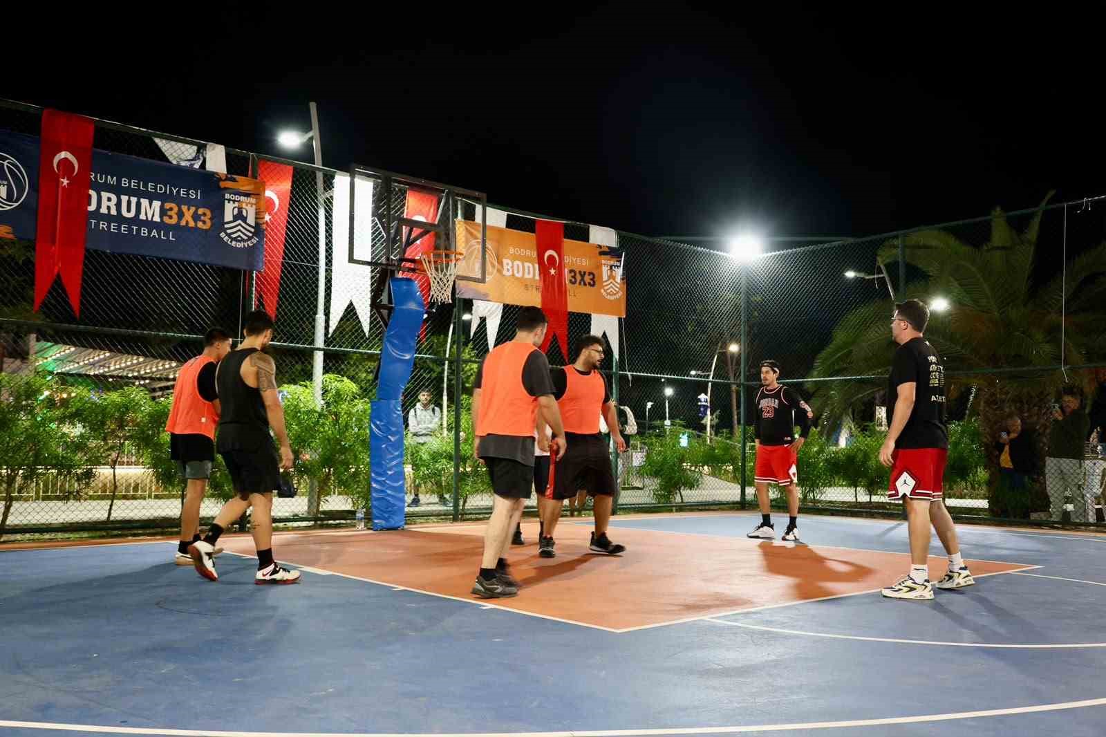Turgutreis’te basketbol şöleni başladı