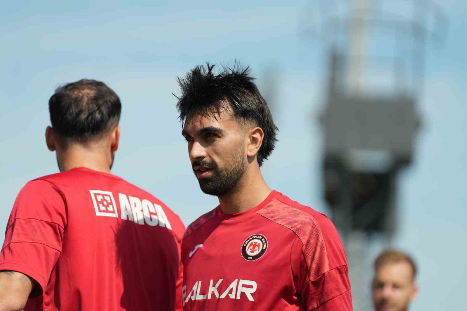 Çorum FK günün ilk antrenmanını tamamladı