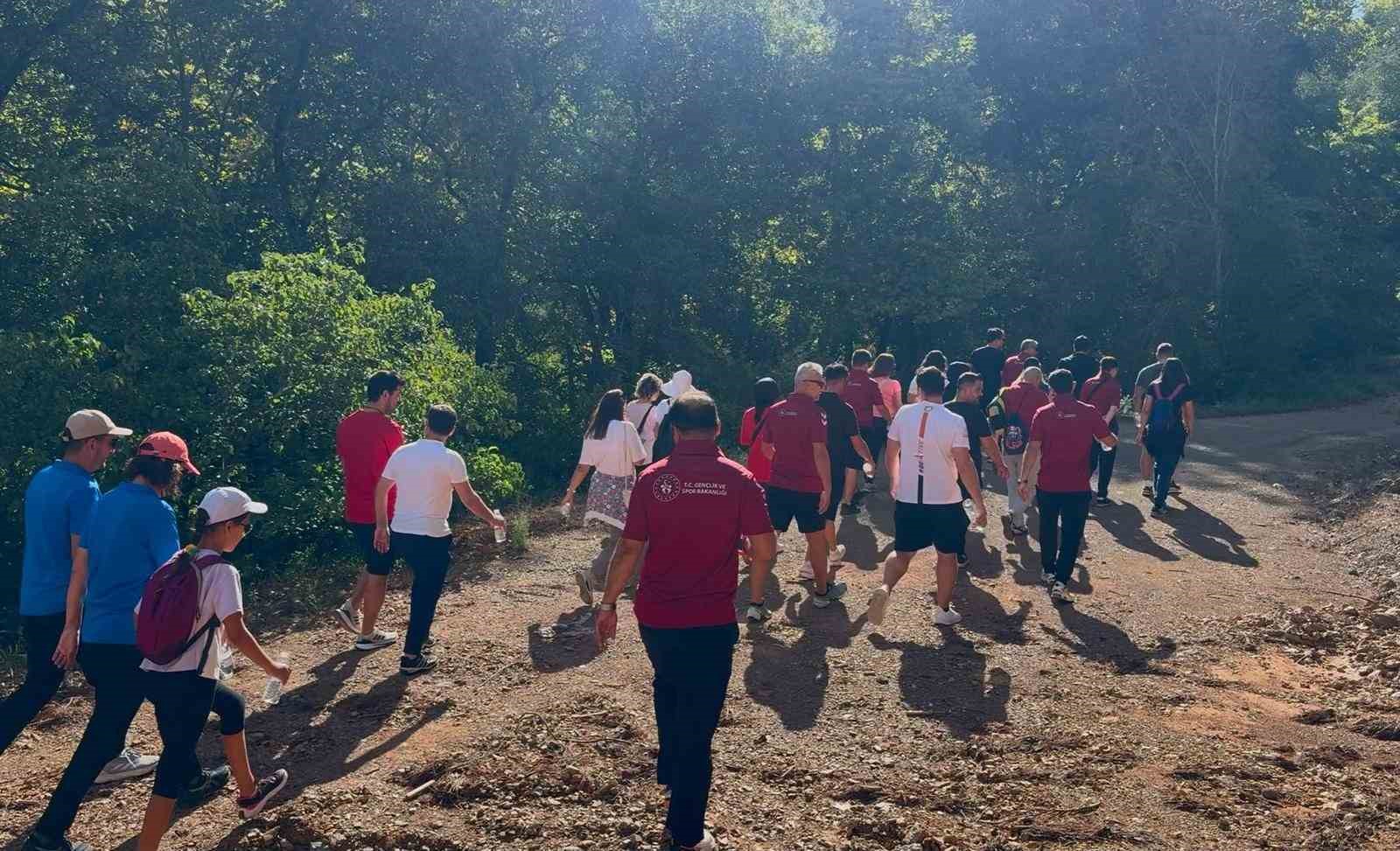Avrupa Spor Haftası’nda Gazipaşa’da doğa yürüyüşü