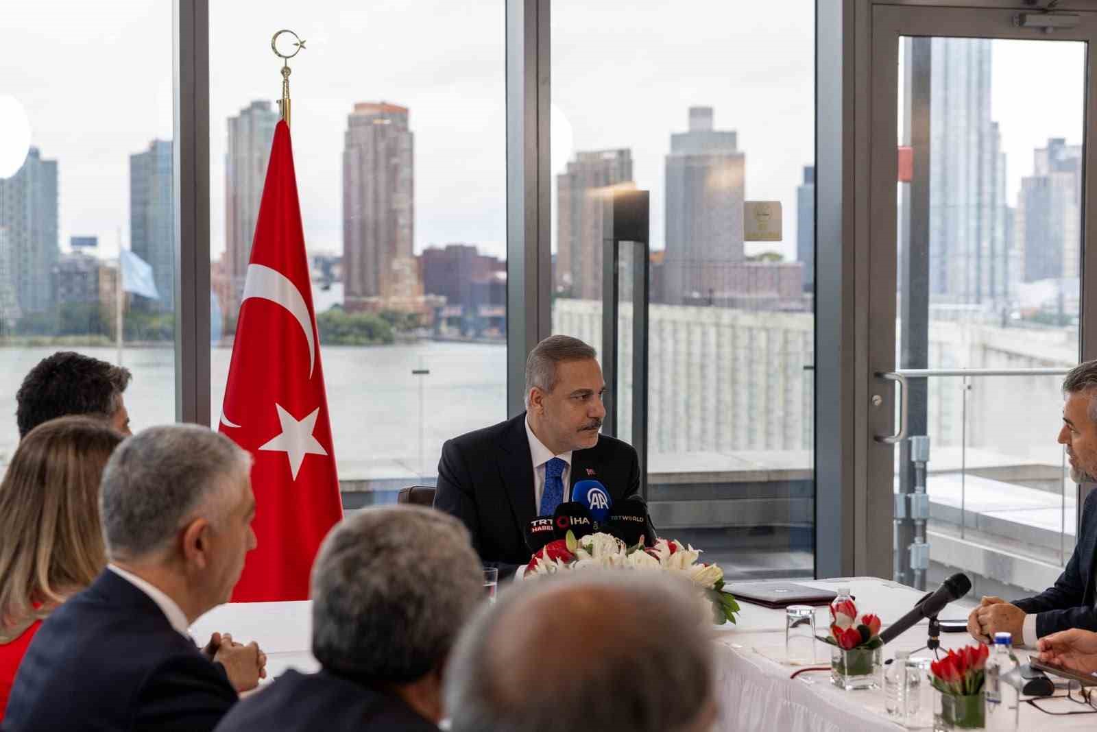 Bakan Fidan’dan BM değerlendirmesi: "Tüm toplantılarda İsrail’in soykırım politikalarını, işgal ve ilhak faaliyetlerini gündeme getirdik"