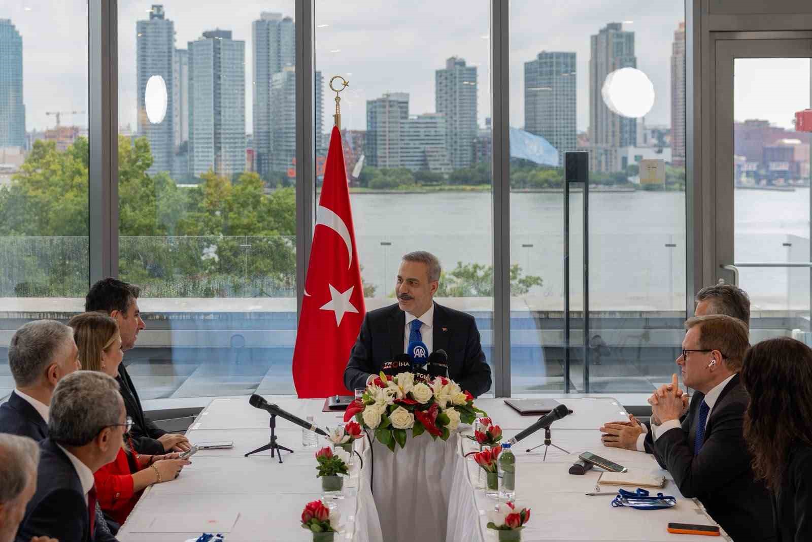 Bakan Fidan’dan BM değerlendirmesi: "Tüm toplantılarda İsrail’in soykırım politikalarını, işgal ve ilhak faaliyetlerini gündeme getirdik"