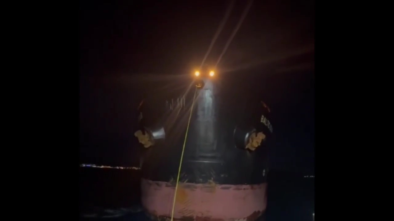 Çanakkale Boğazı’nda kimyasal tanker makine arızası yaptı