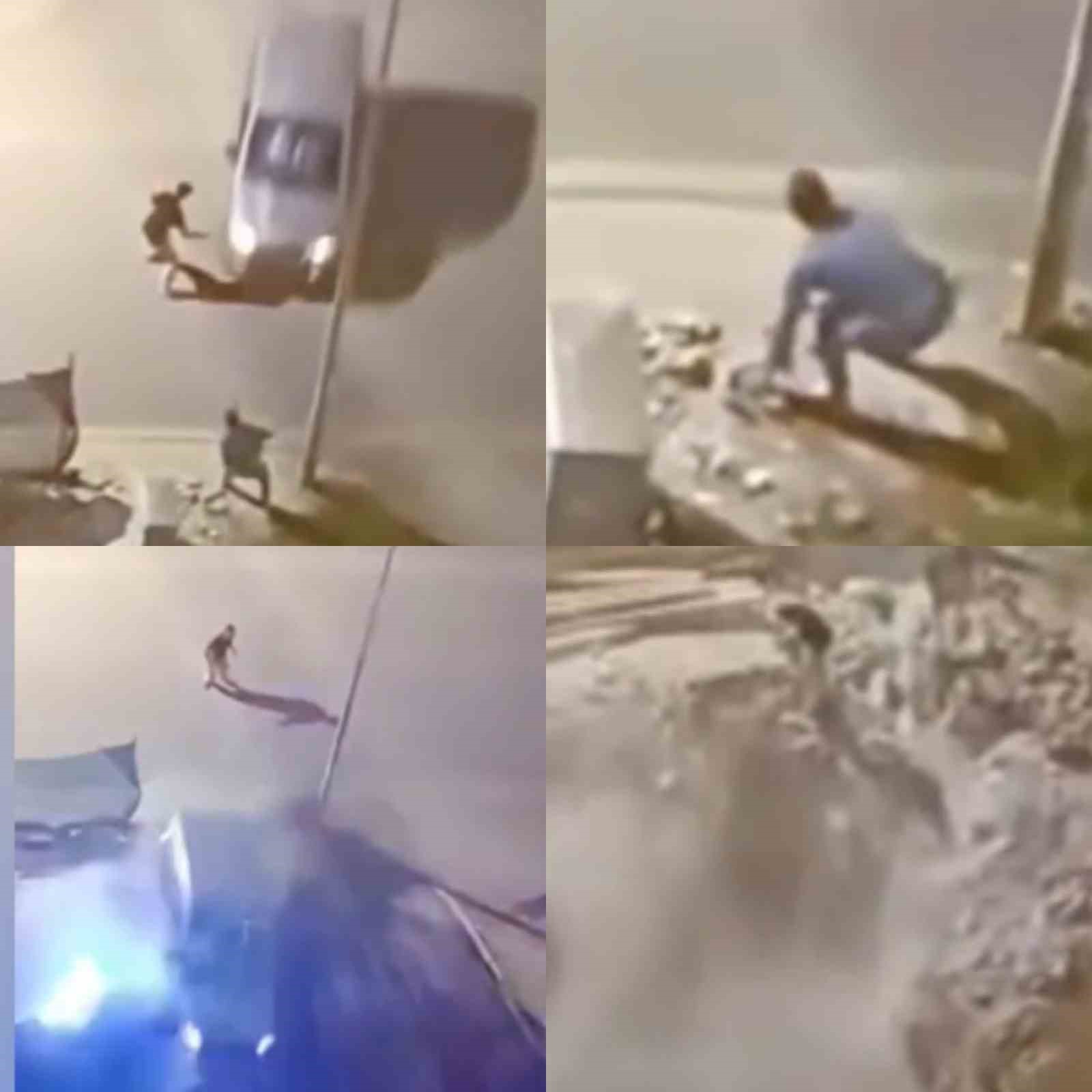 Dehşet anları kameraya yansımıştı: Araçla çarptığı kişi ağabeyi çıktı
