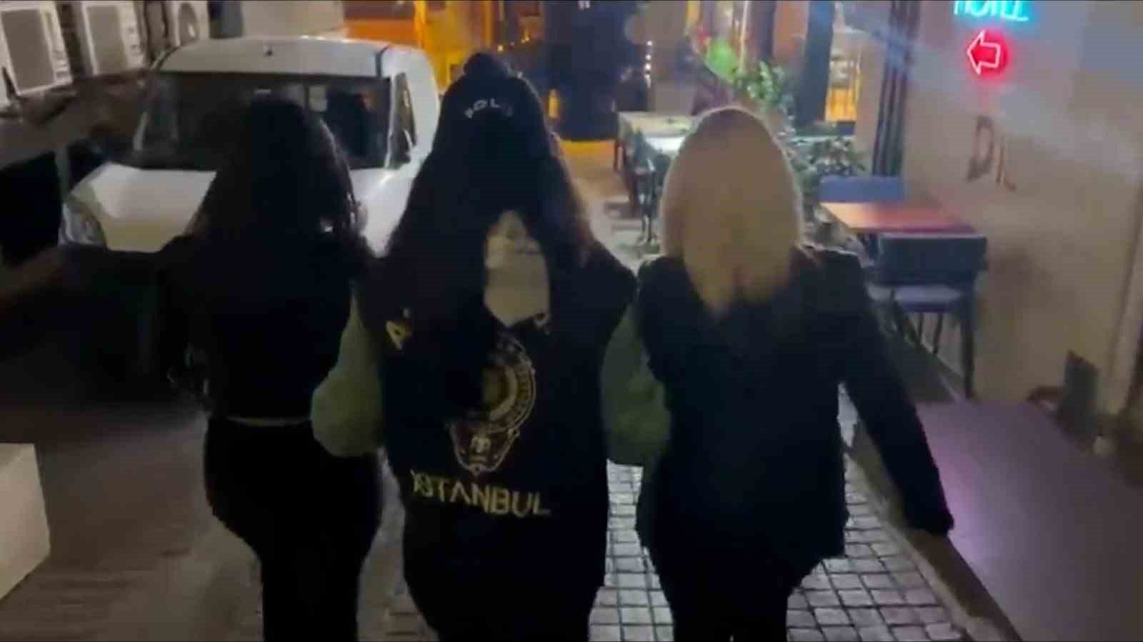 Beyoğlu’nda fuhuş pazarlığı havadan tespit edildi: 27 gözaltı