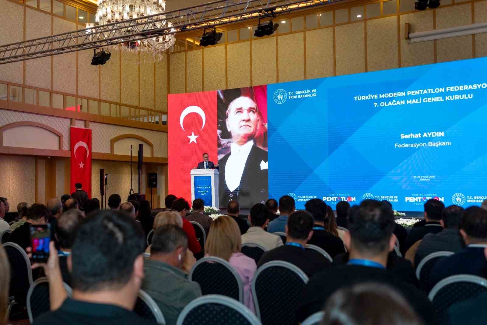 Türkiye Modern Pentatlon Federasyonu’nun mali genel kurulu yapıldı