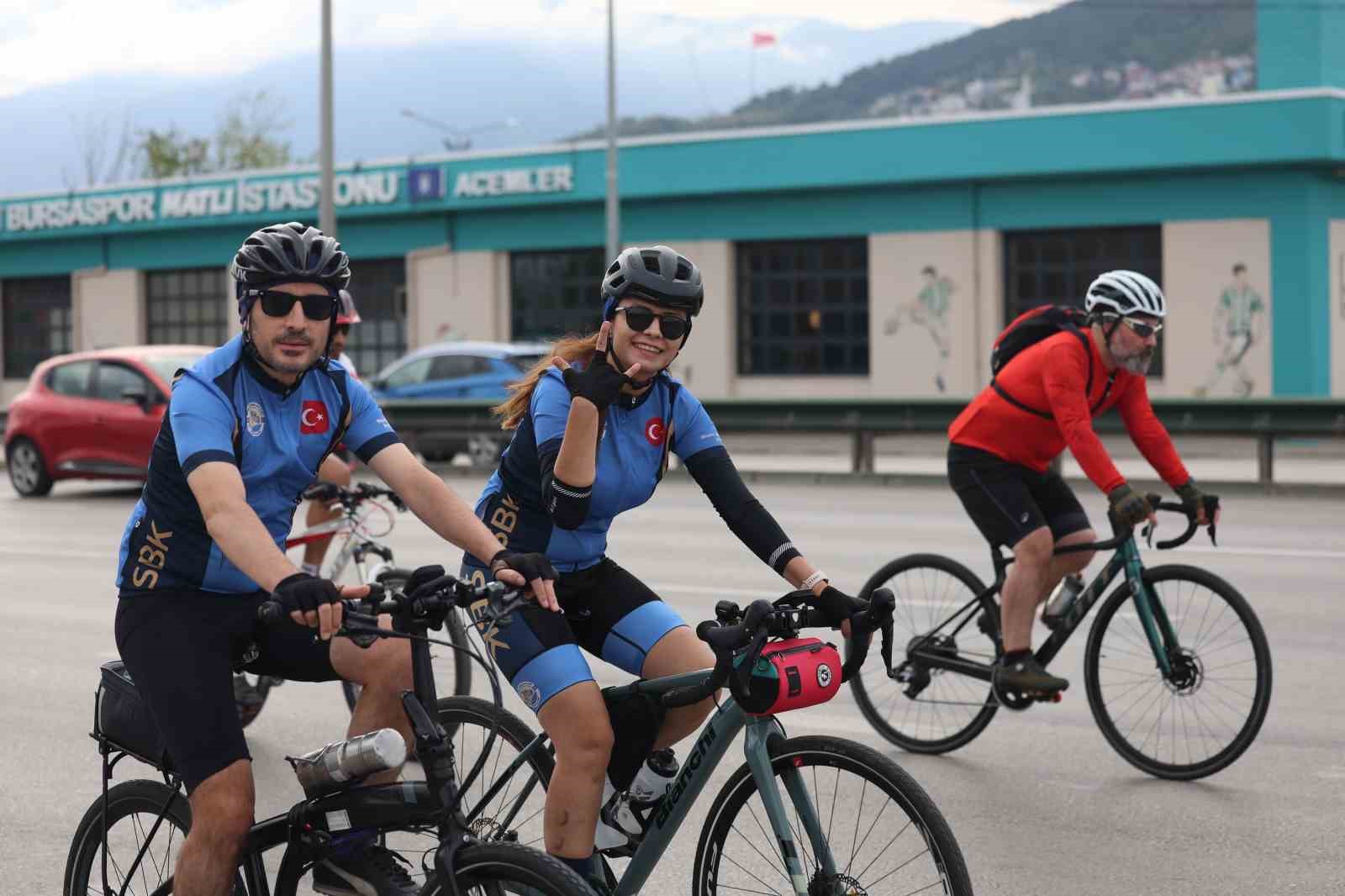 Başkan Erkan Aydın, farkındalık için pedal çevirdi