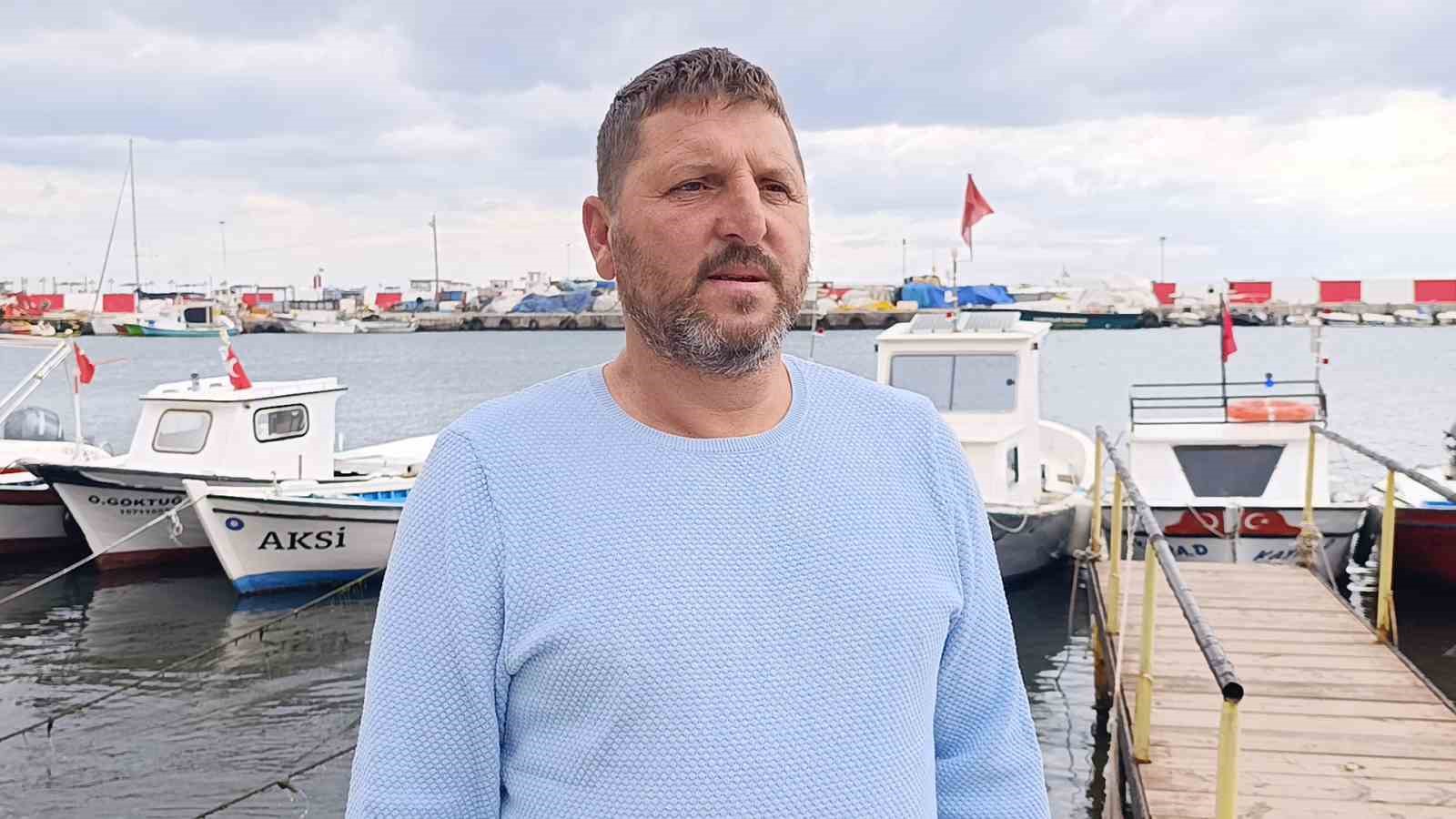 Tekirdağ’da balıkçıların deniz mesaisi fırtınaya takıldı