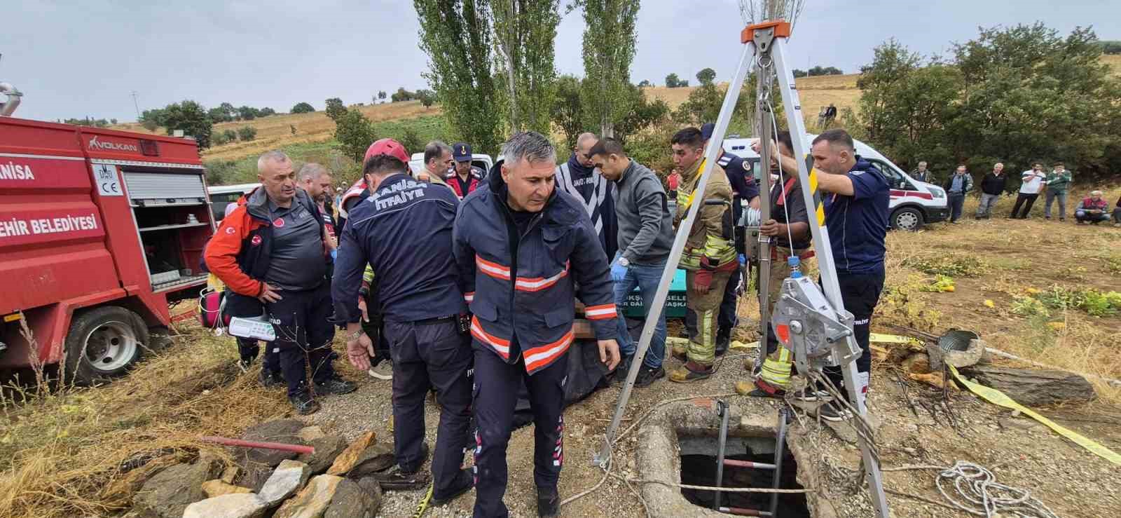 Manisa’da alzaymır hastası kadının cesedi su kuyusunda bulundu