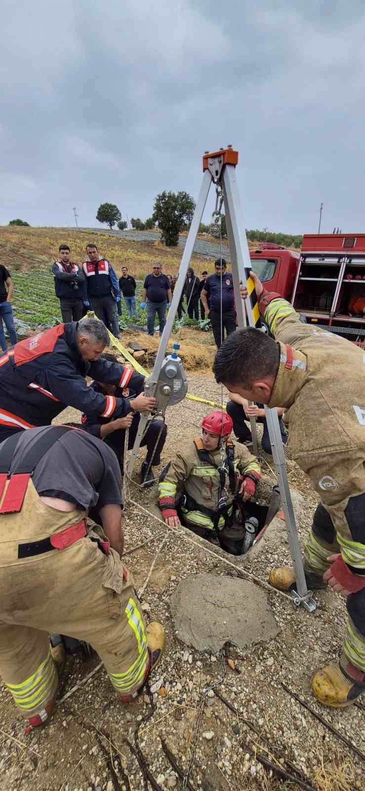 Manisa’da alzaymır hastası kadının cesedi su kuyusunda bulundu